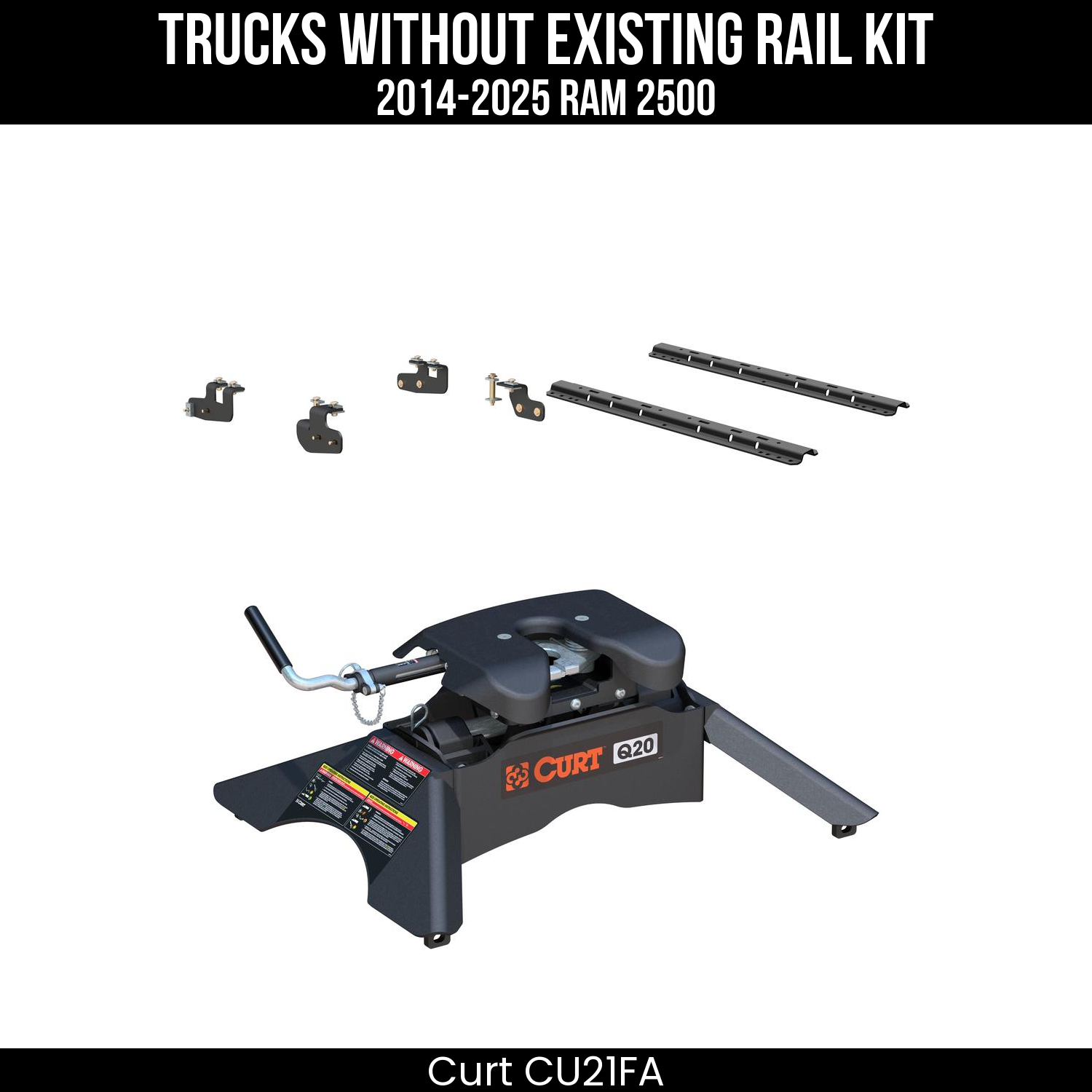 Custom 5th Wheel Brackets,Universal 5th Wheel Base Rails,Q20 5th Wheel Hitch Head