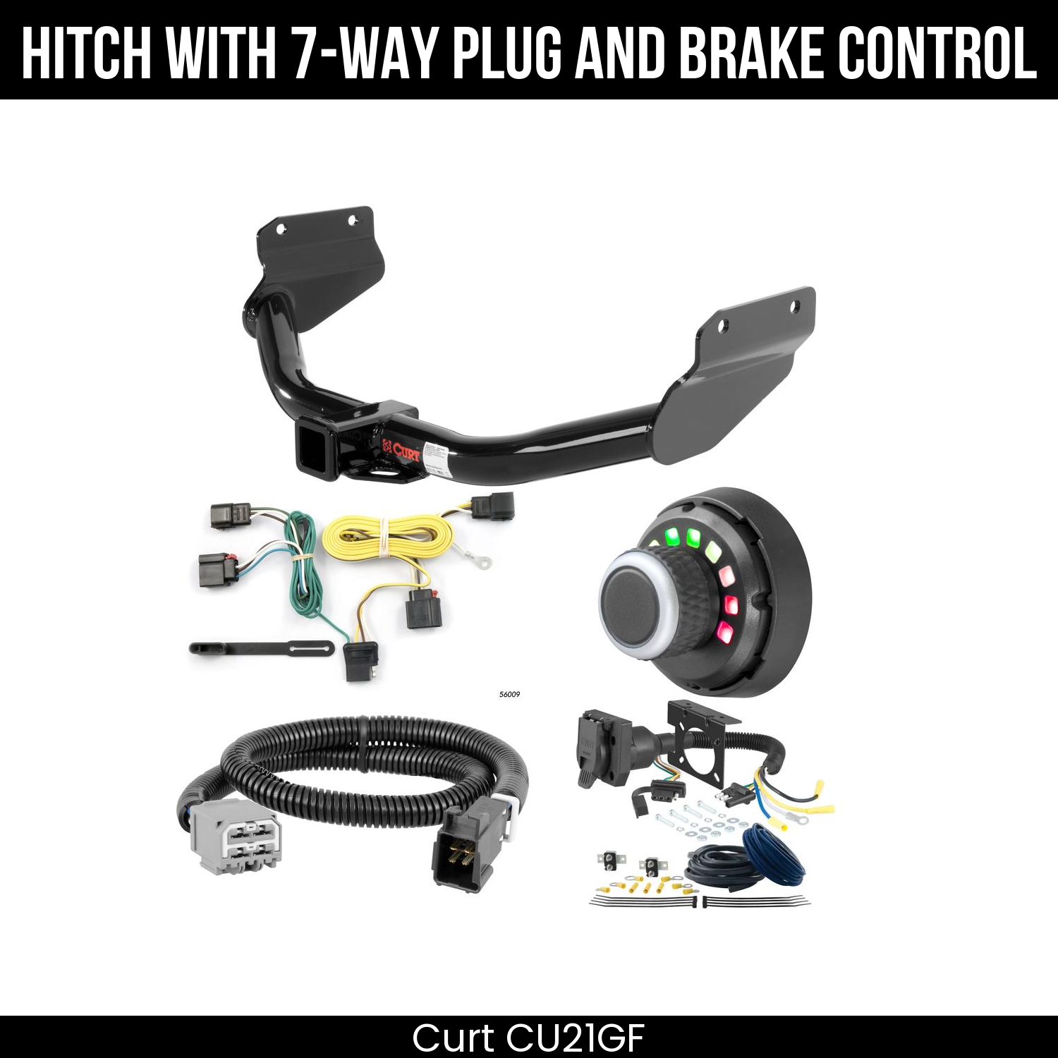 Trailer Hitch , 7-Way , Spectrum Brake Control