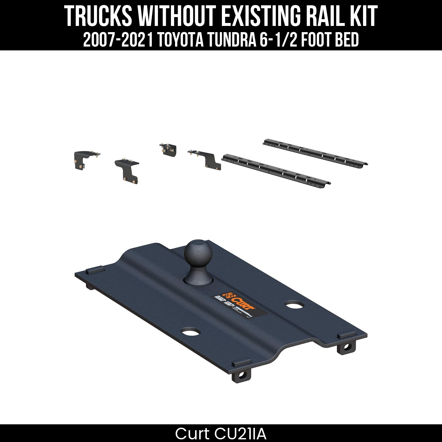 Custom 5th Wheel Brackets,Universal 5th Wheel Base Rails,Bent Plate Gooseneck Hitch