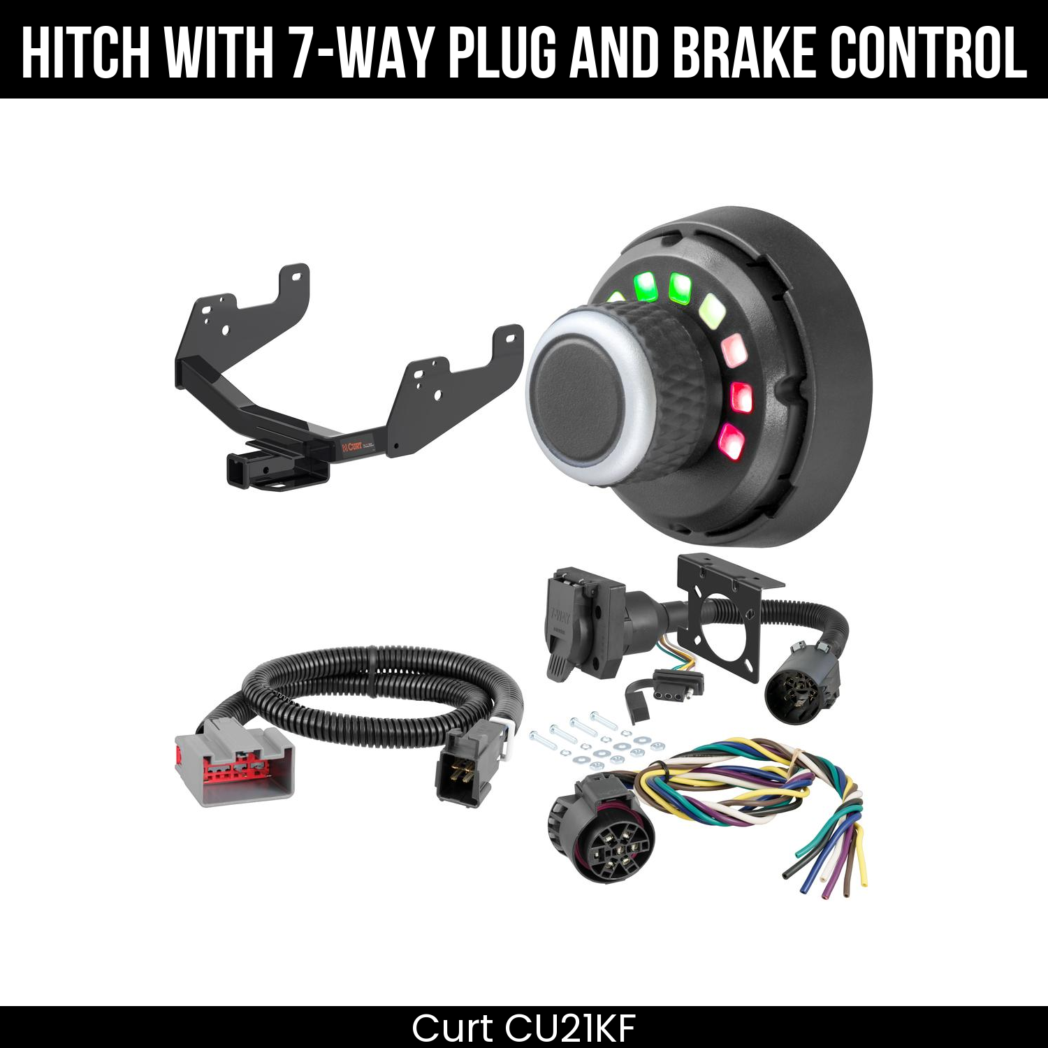 Trailer Hitch , 7-Way , Spectrum Brake Control
