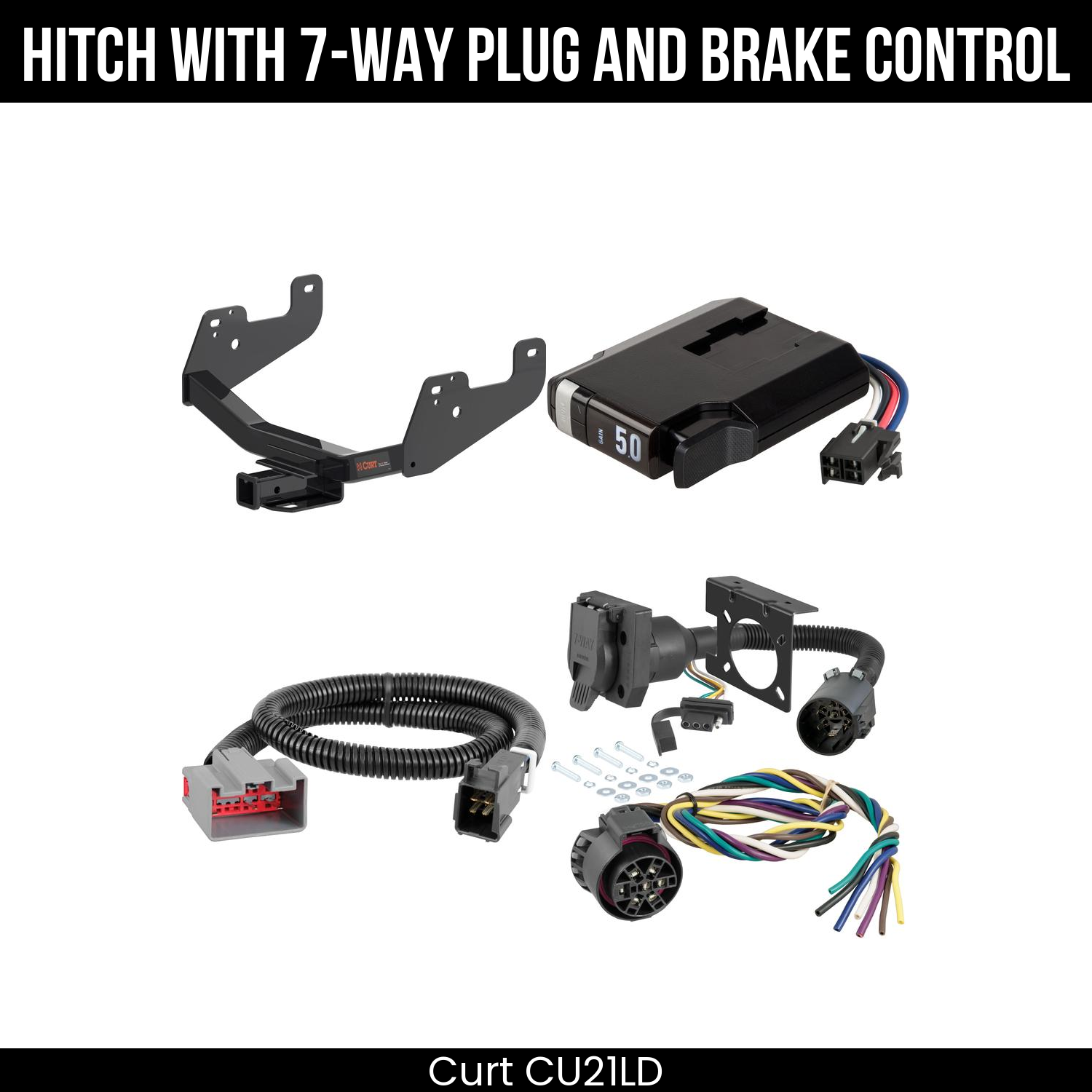 Trailer Hitch , 7-Way , TriFlex NEXT Brake Control