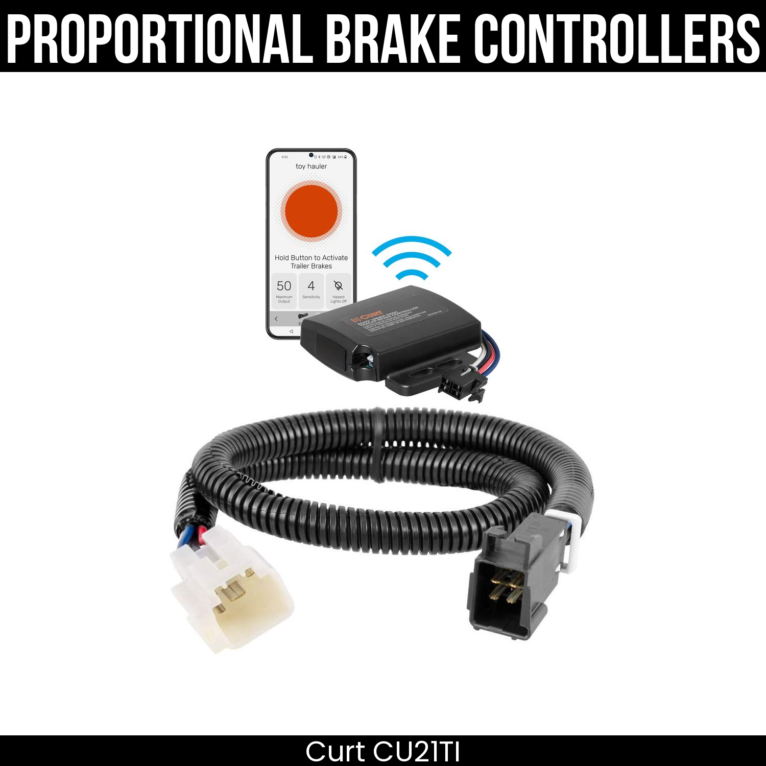 Echo Under-Dash Brake Control , Plug Adapter
