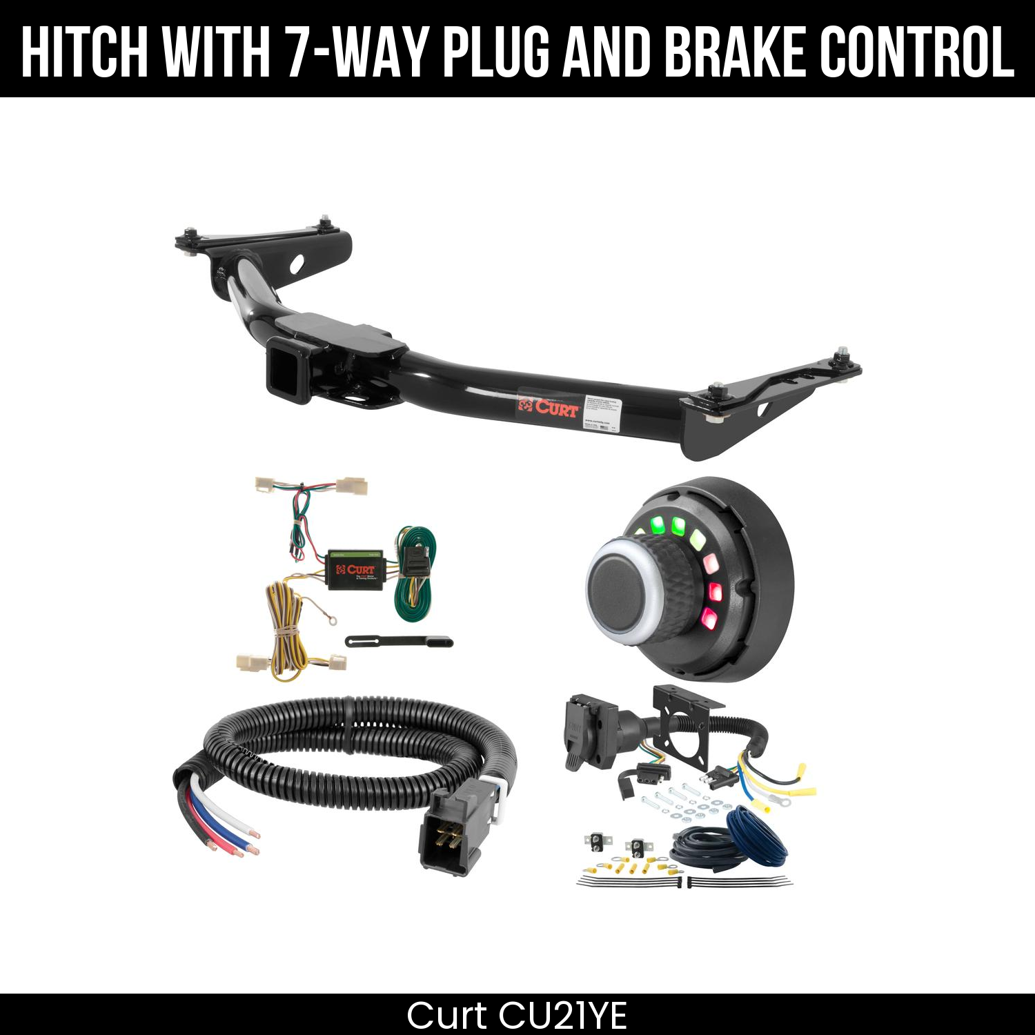 Trailer Hitch , 7-Way , Spectrum Brake Control