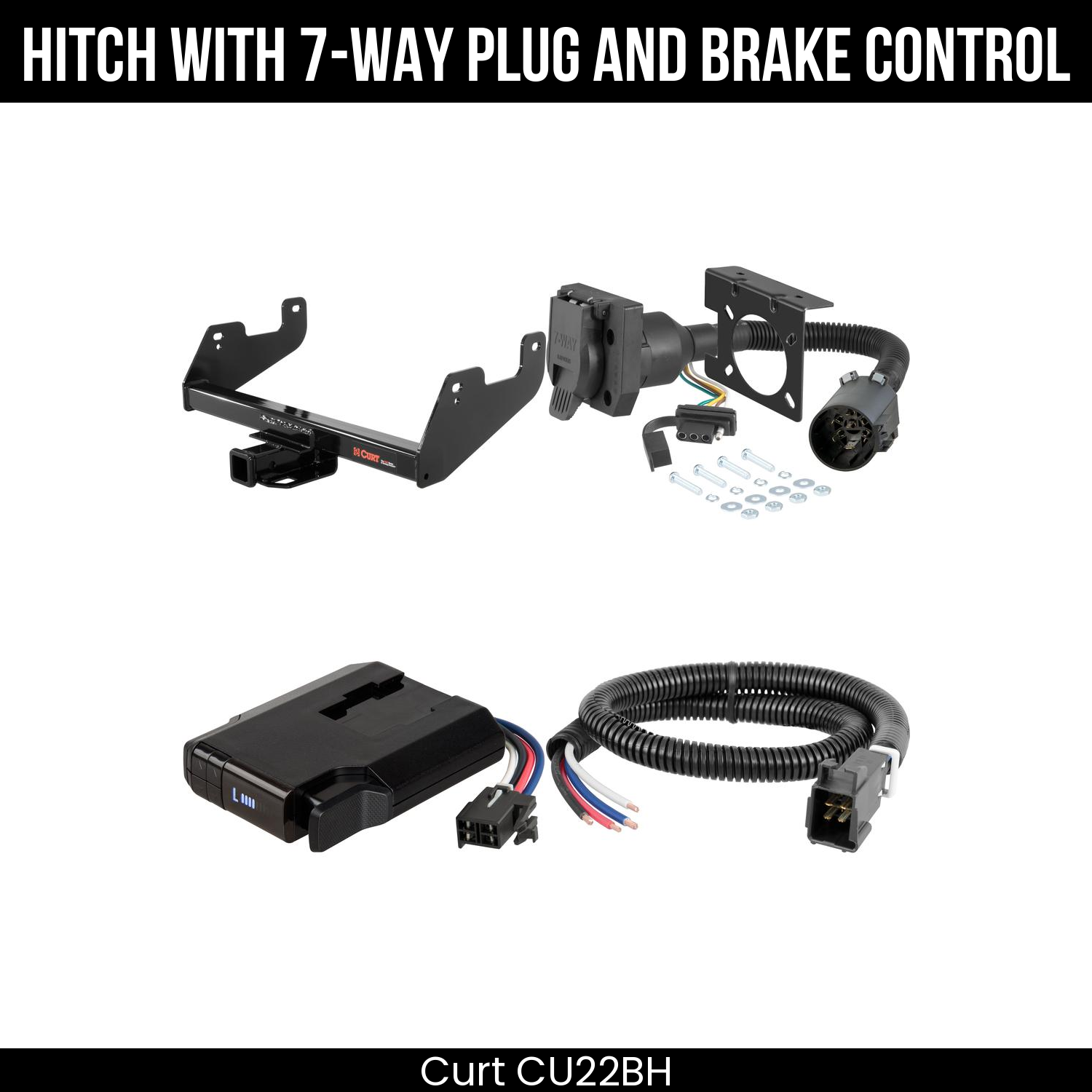 Trailer Hitch , 7-Way , Venturer Brake Control