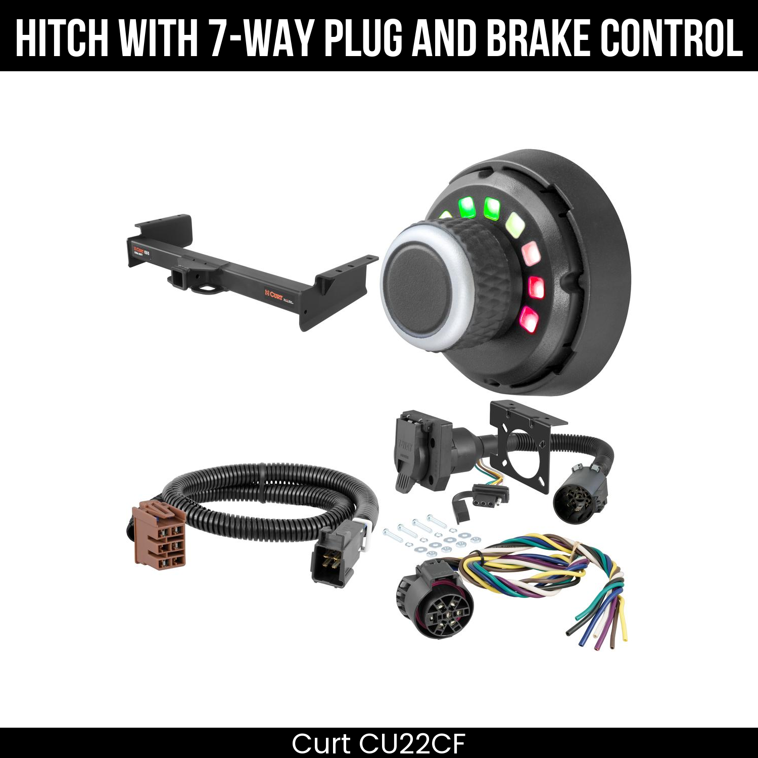 Trailer Hitch , 7-Way , Spectrum Brake Control