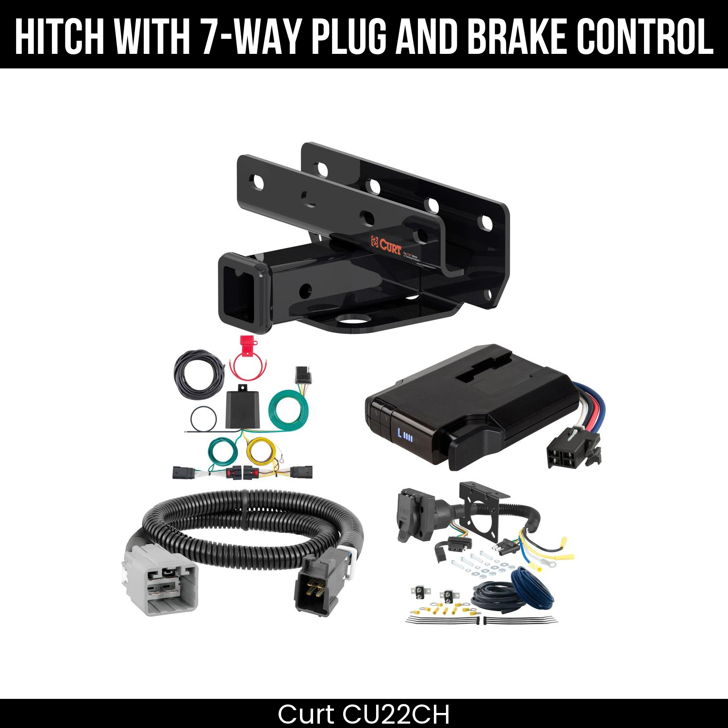 Trailer Hitch , 7-Way , Venturer Brake Control