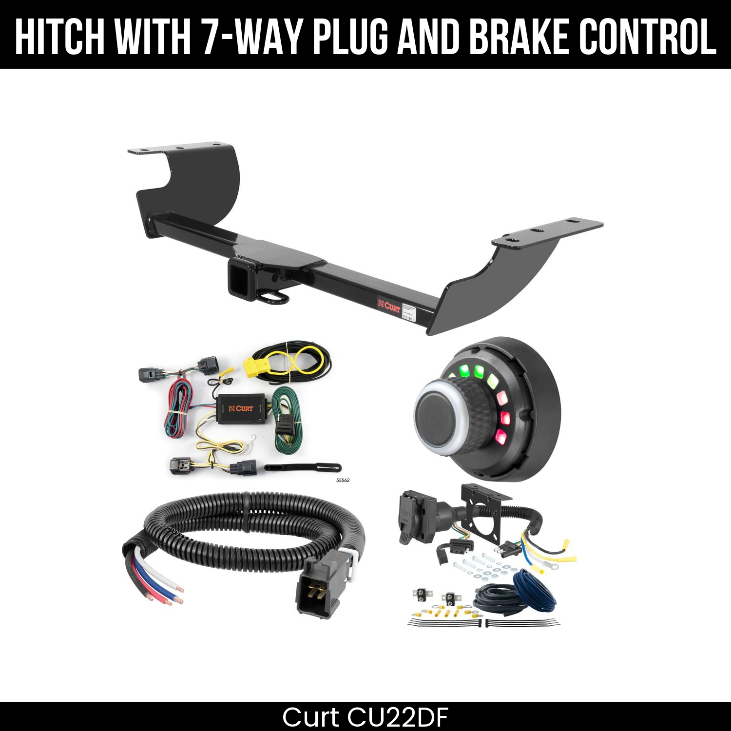 Trailer Hitch , 7-Way , Spectrum Brake Control