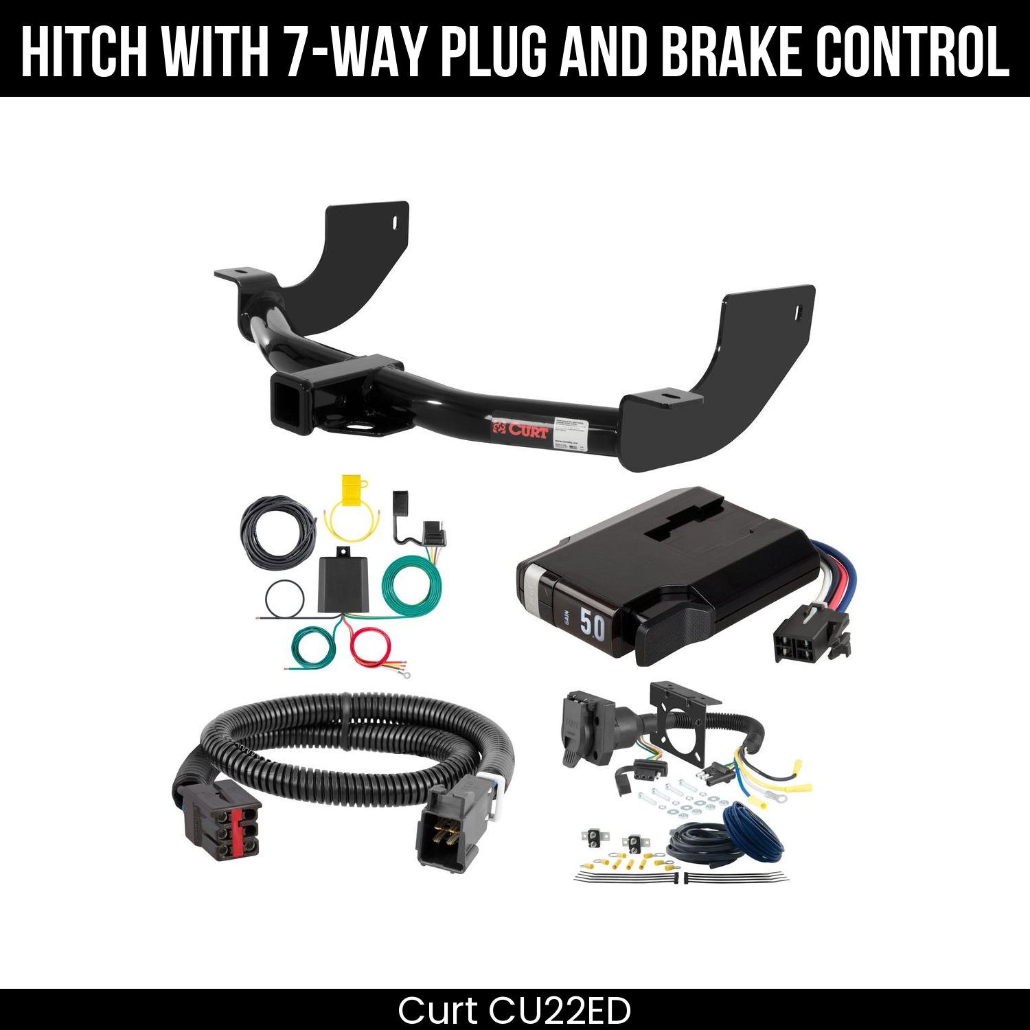 Trailer Hitch , 7-Way , TriFlex NEXT Brake Control