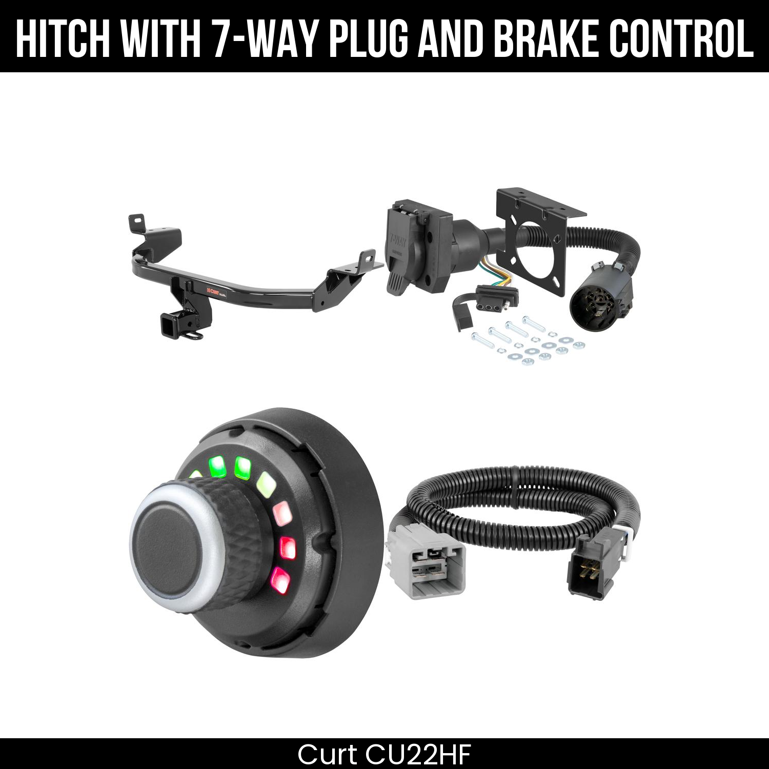 Trailer Hitch , 7-Way , Spectrum Brake Control