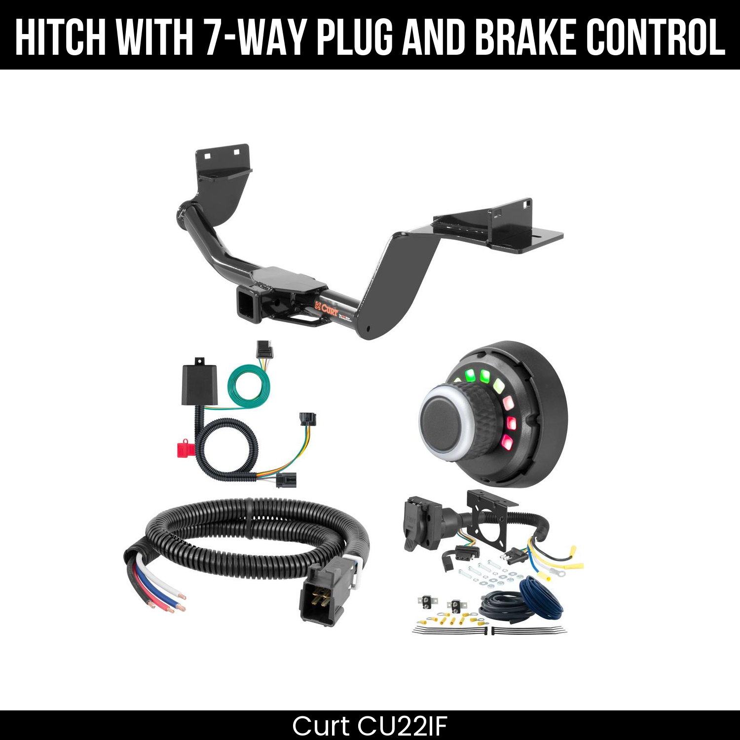 Trailer Hitch , 7-Way , Spectrum Brake Control