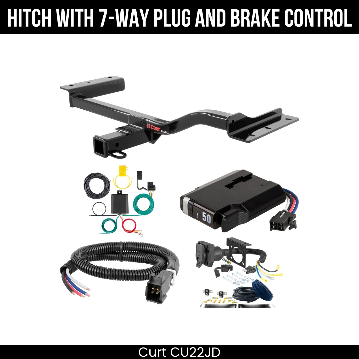 Trailer Hitch , 7-Way , TriFlex NEXT Brake Control