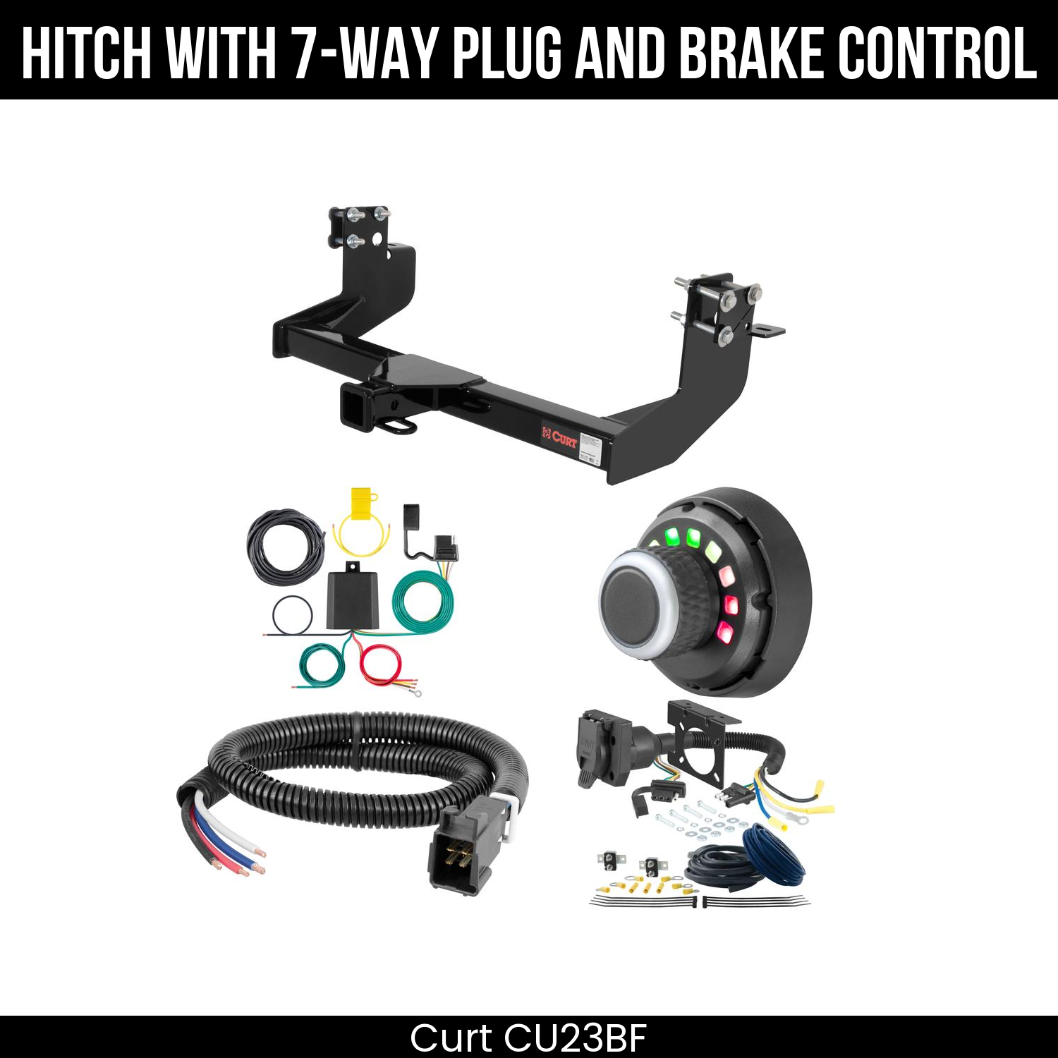 Trailer Hitch , 7-Way , Spectrum Brake Control