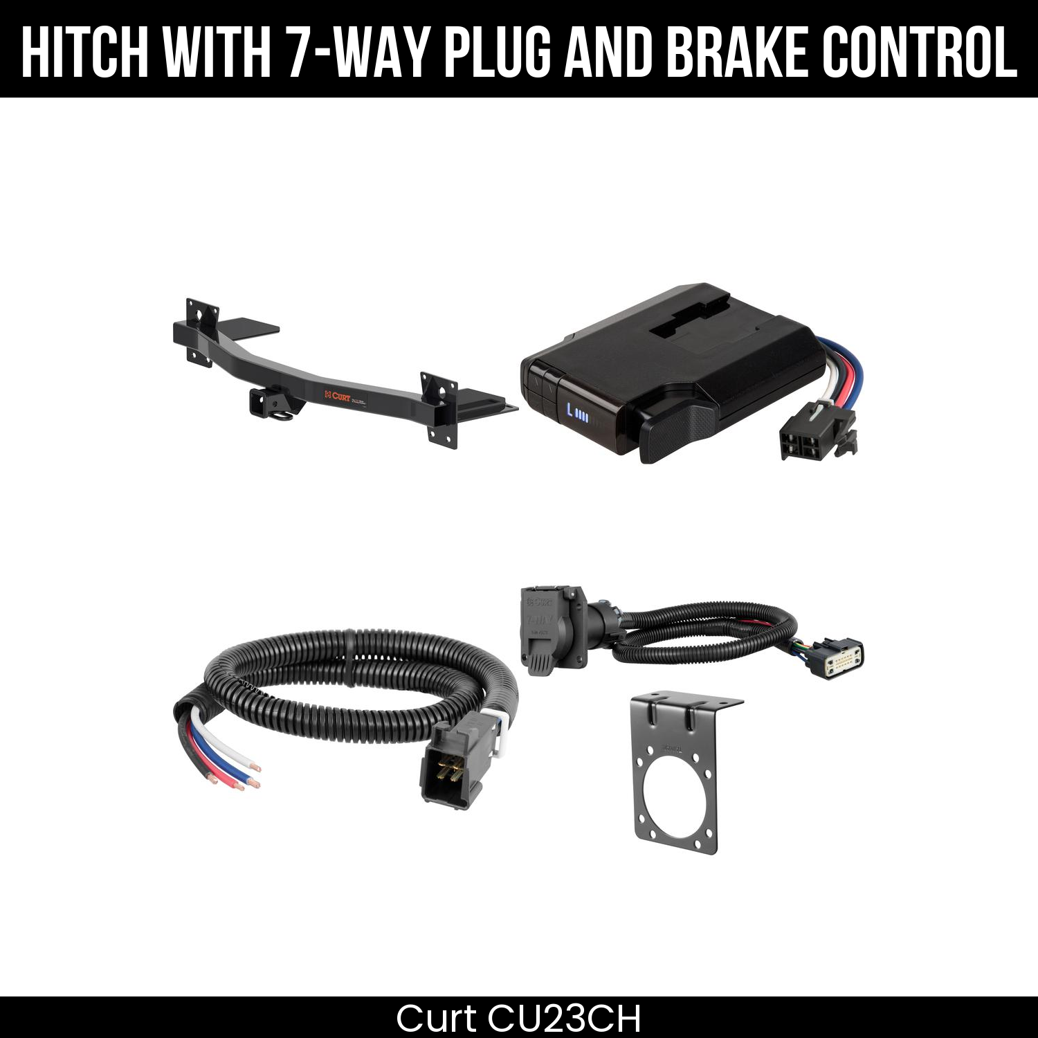Trailer Hitch , 7-Way , Venturer Brake Control