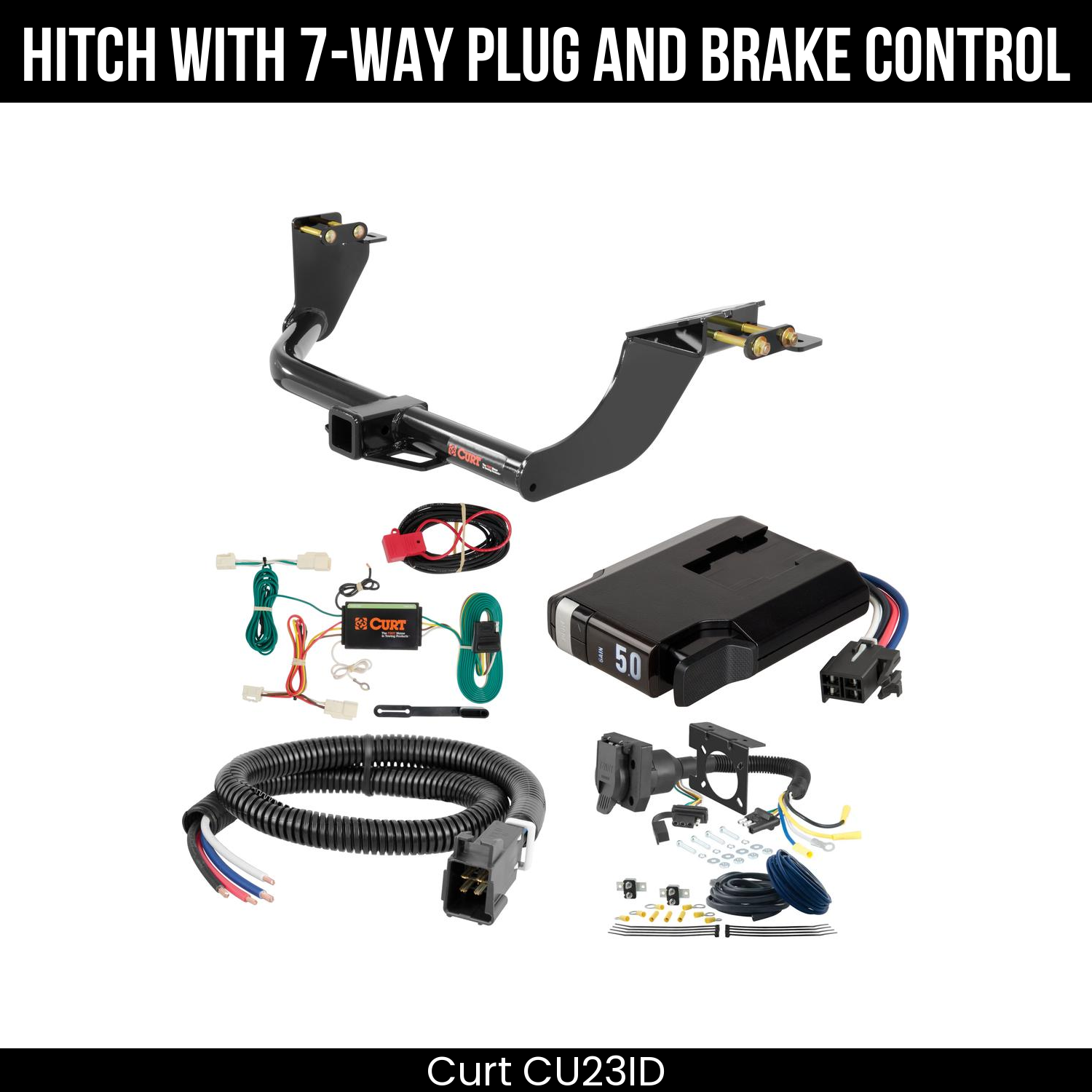 Trailer Hitch , 7-Way , TriFlex NEXT Brake Control
