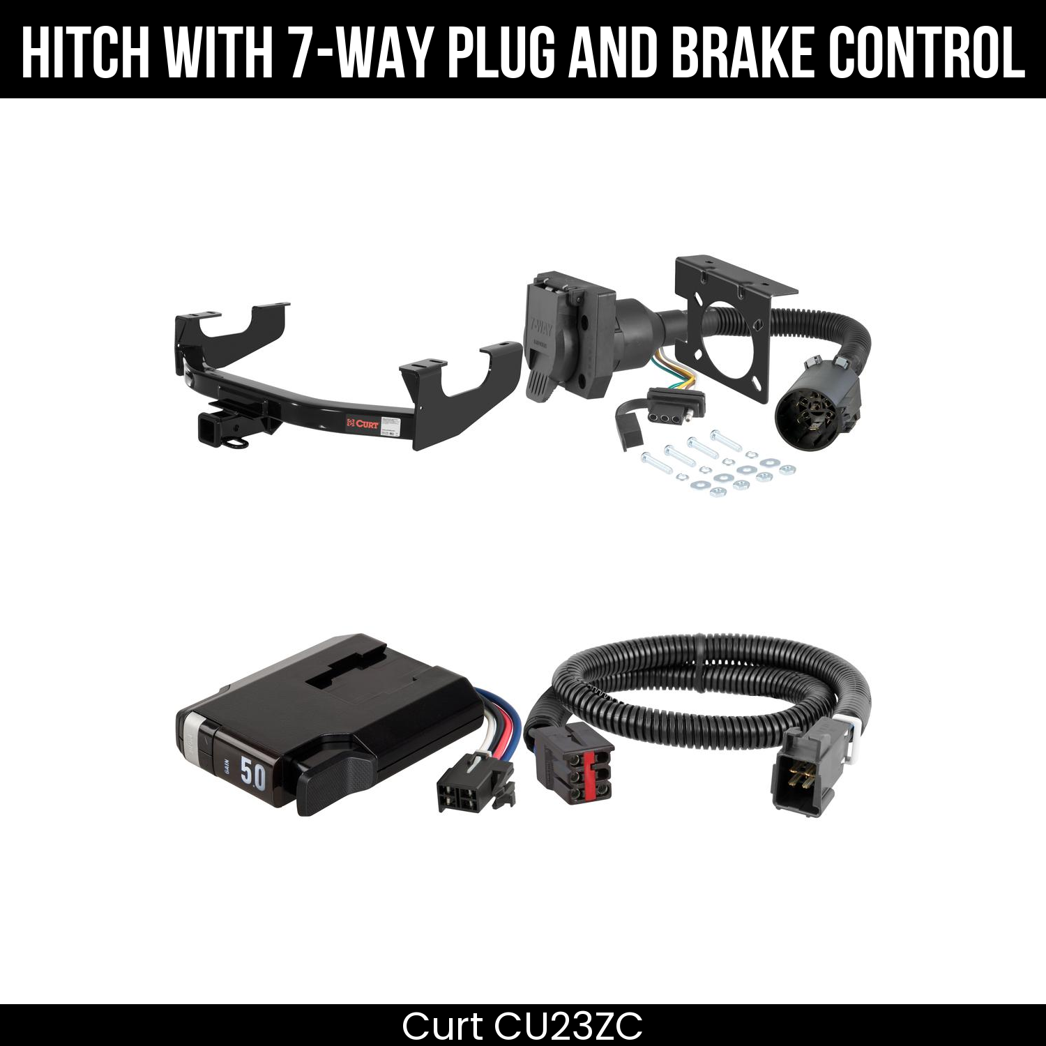 Trailer Hitch , 7-Way , TriFlex NEXT Brake Control