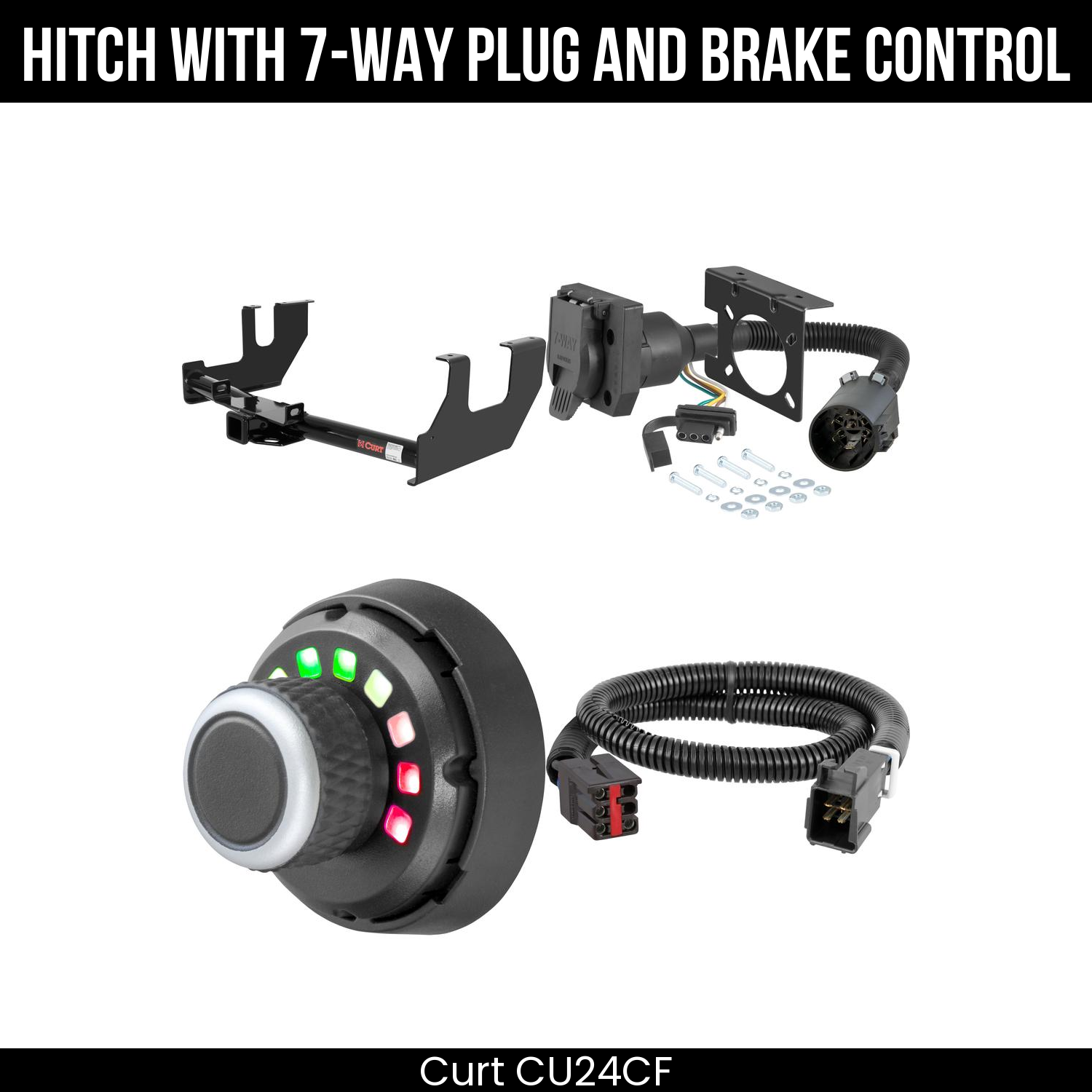 Trailer Hitch , 7-Way , Spectrum Brake Control