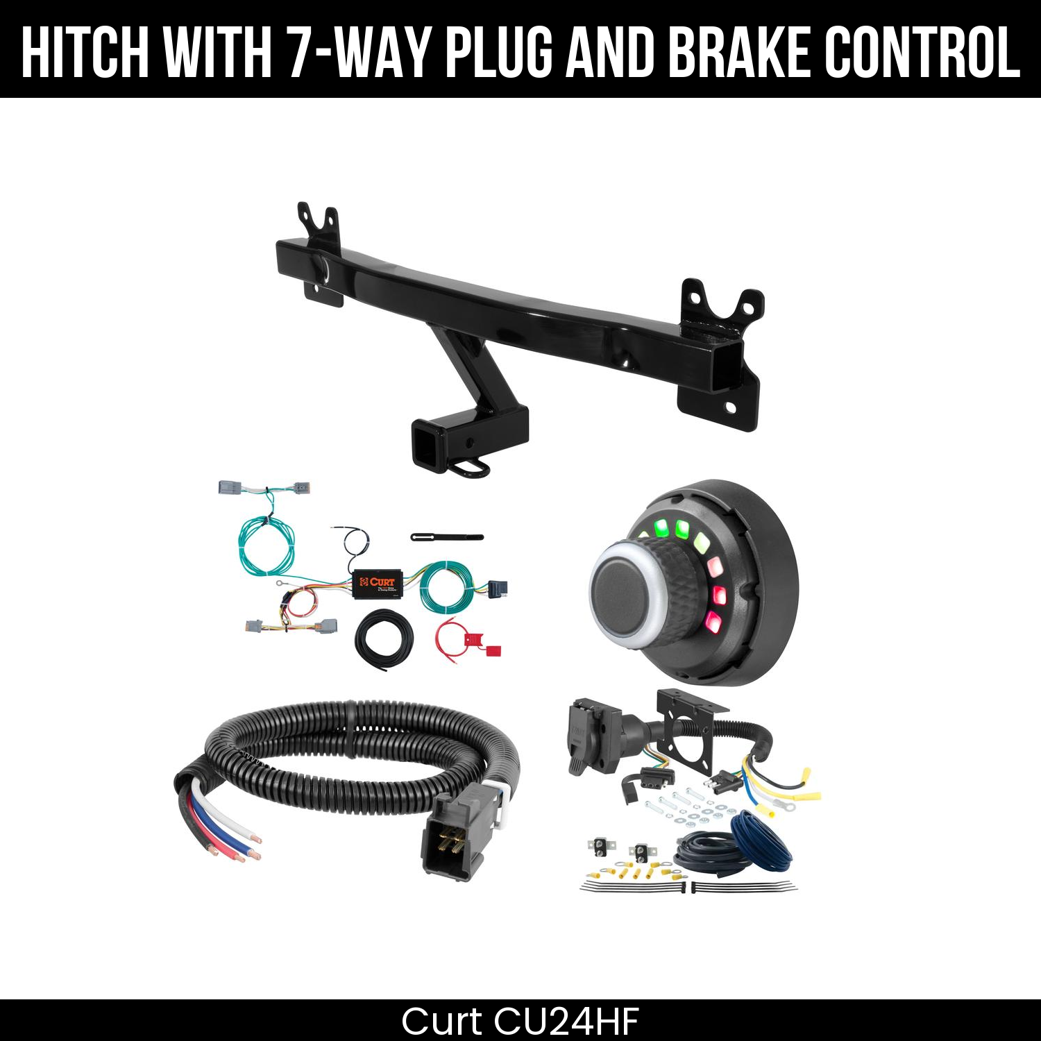Trailer Hitch , 7-Way , Spectrum Brake Control