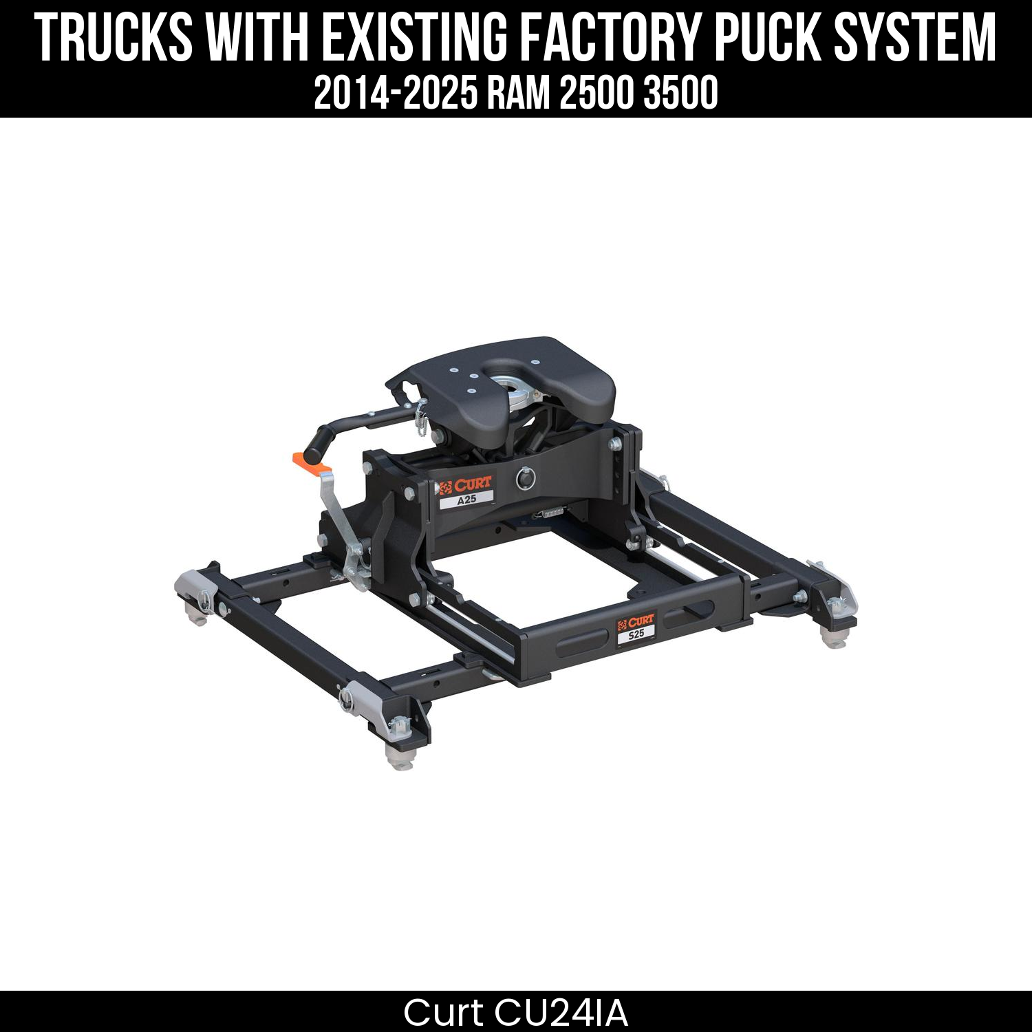 Puck 5th Wheel Adapter,S25 5th Wheel Slider 25K,A25 5th Wheel Hitch Head
