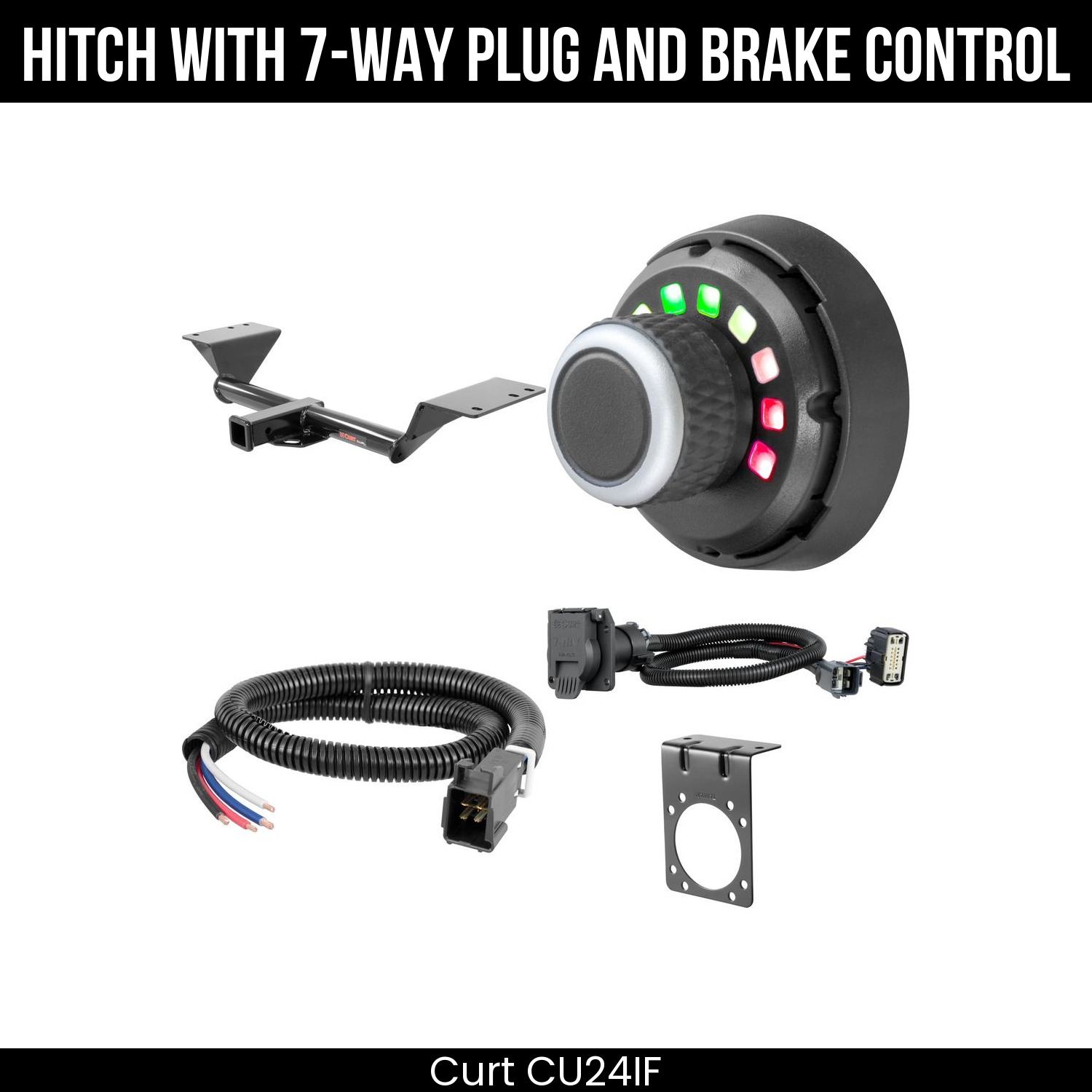 Trailer Hitch , 7-Way , Spectrum Brake Control