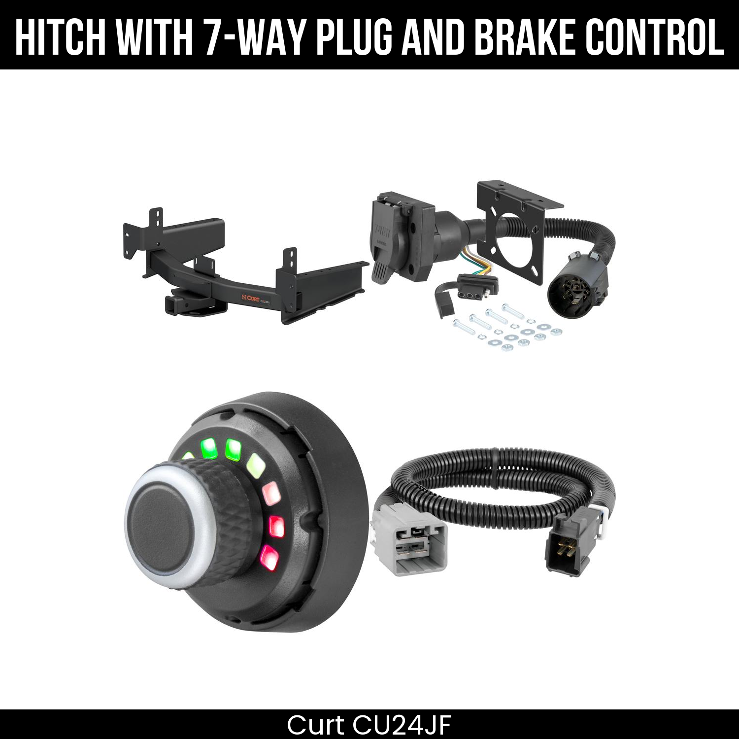 Trailer Hitch , 7-Way , Spectrum Brake Control
