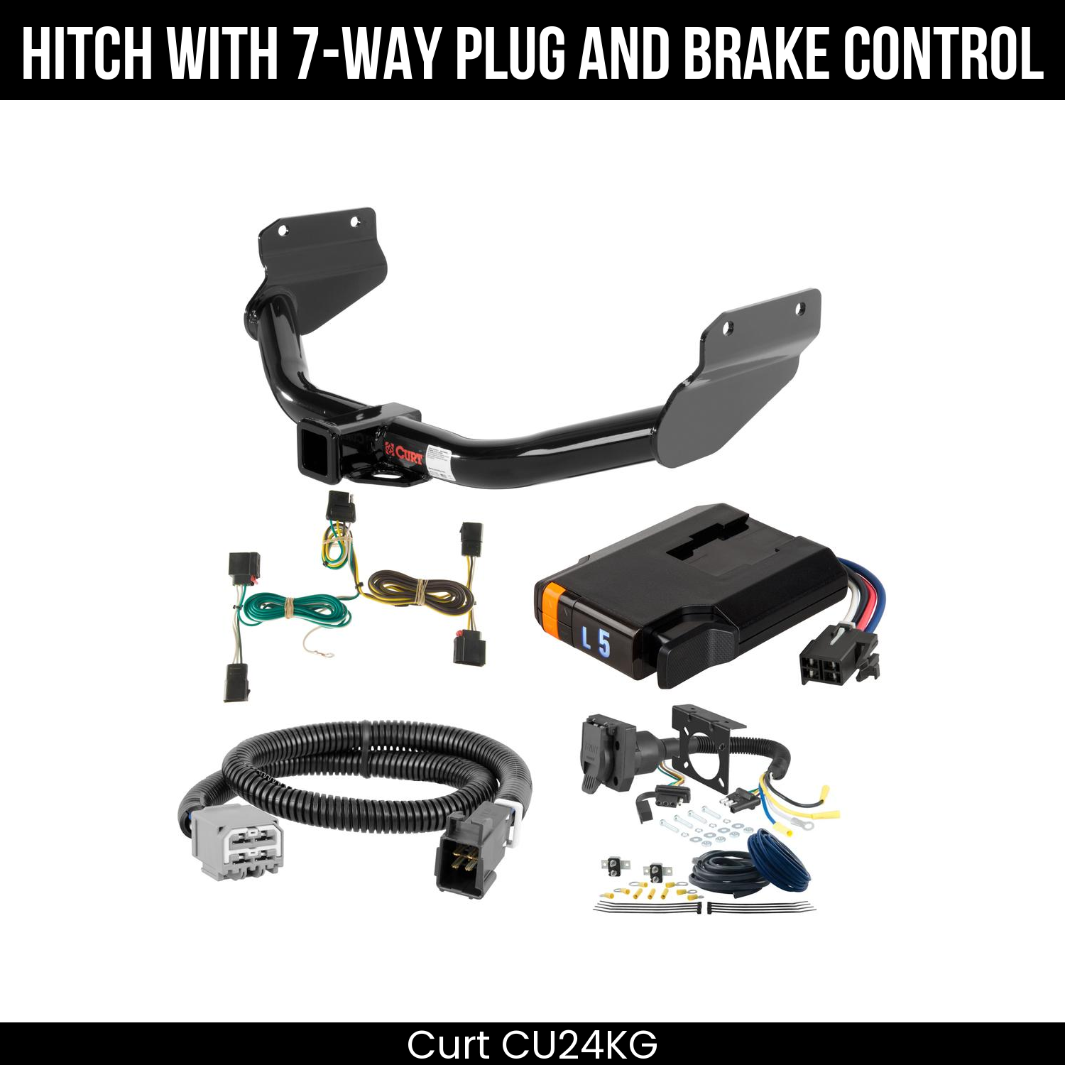 Trailer Hitch , 7-Way , Discovery Next Brake Control