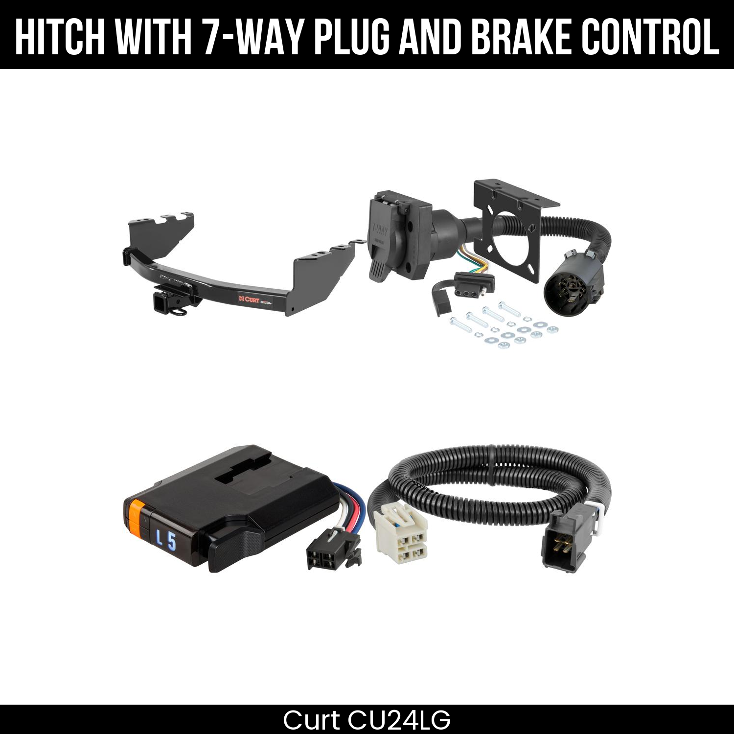 Trailer Hitch , 7-Way , Discovery Next Brake Control