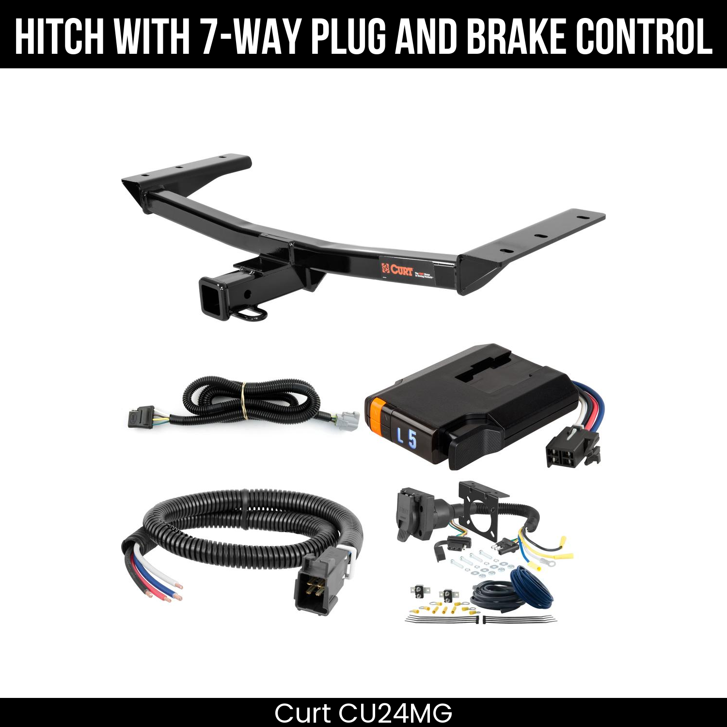 Trailer Hitch , 7-Way , Discovery Next Brake Control