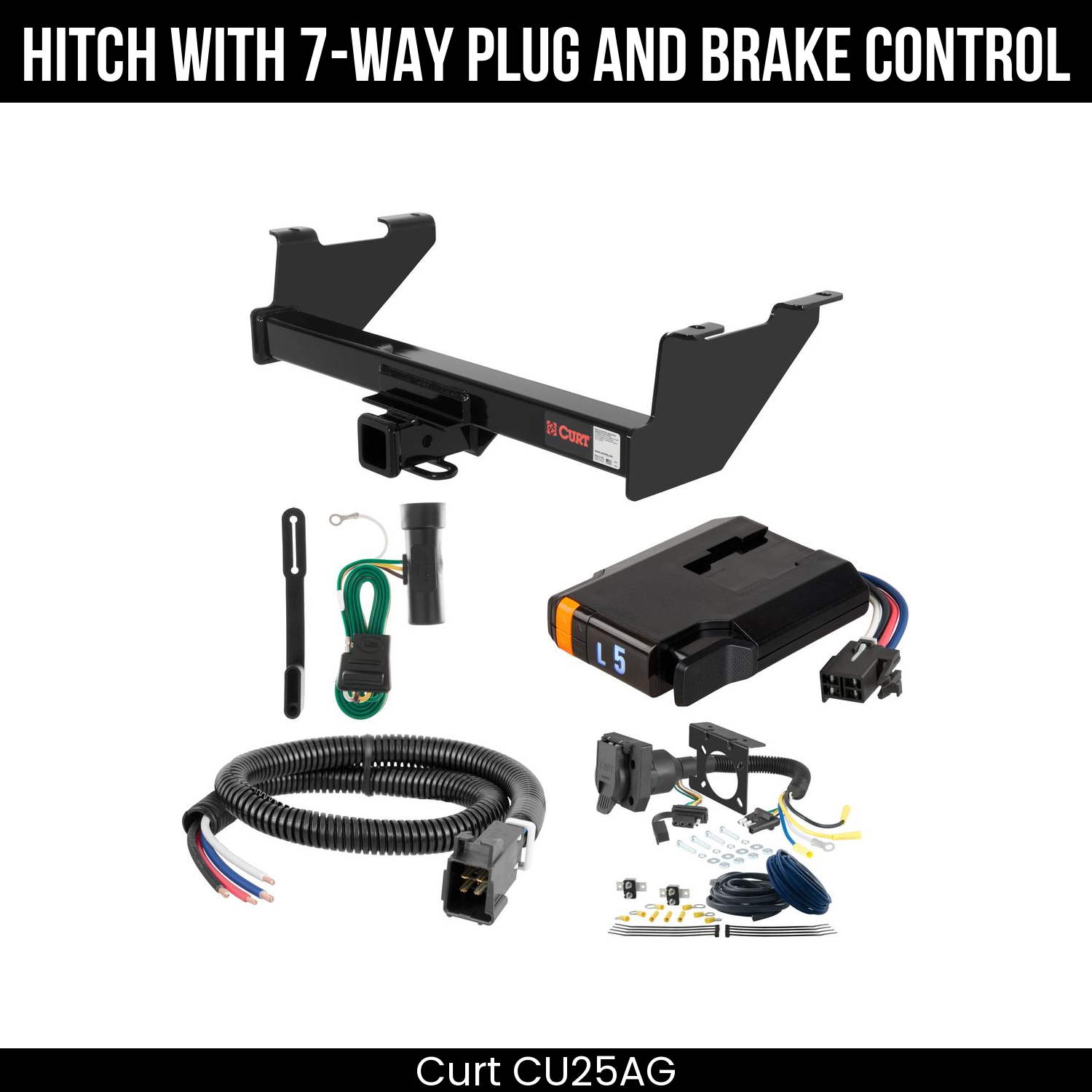 Trailer Hitch , 7-Way , Discovery Next Brake Control