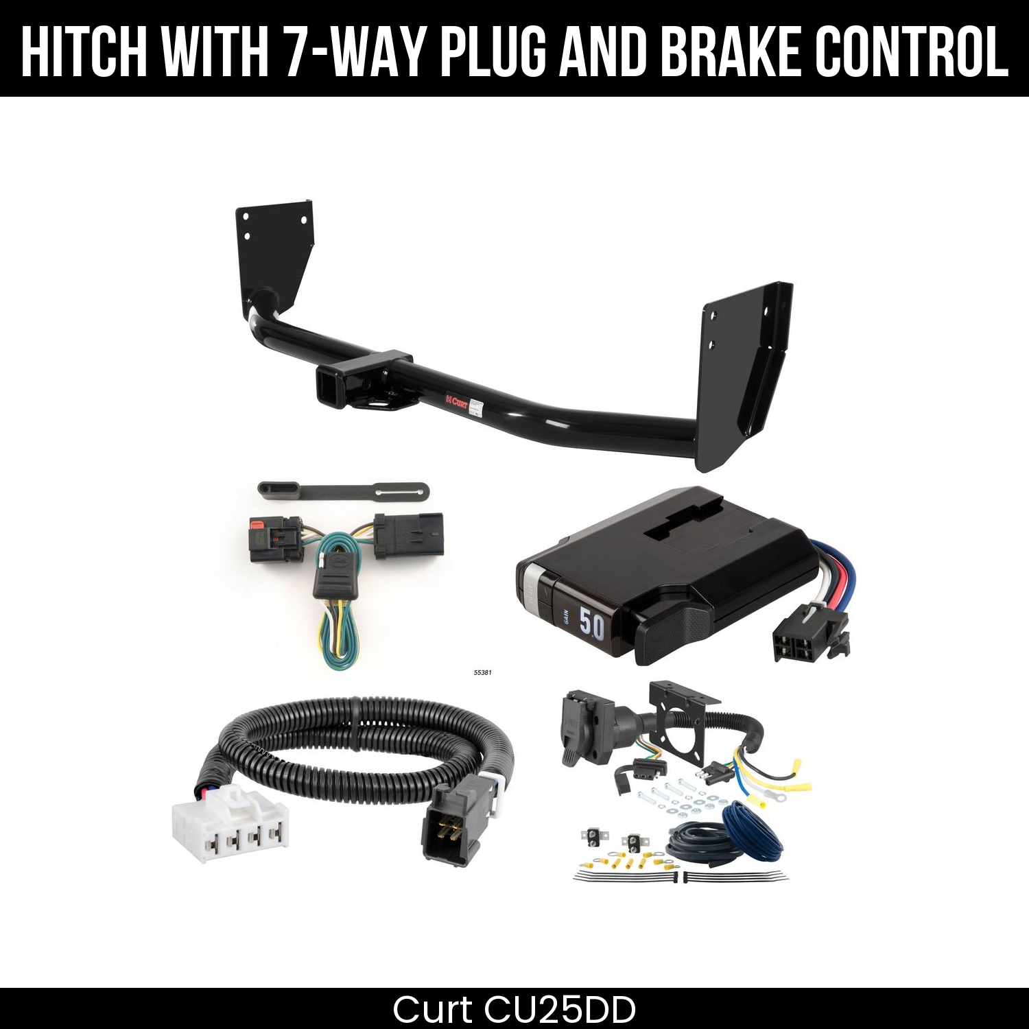 Trailer Hitch , 7-Way , TriFlex NEXT Brake Control