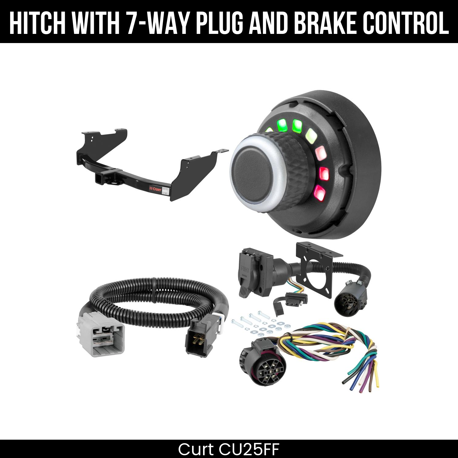 Trailer Hitch , 7-Way , Spectrum Brake Control