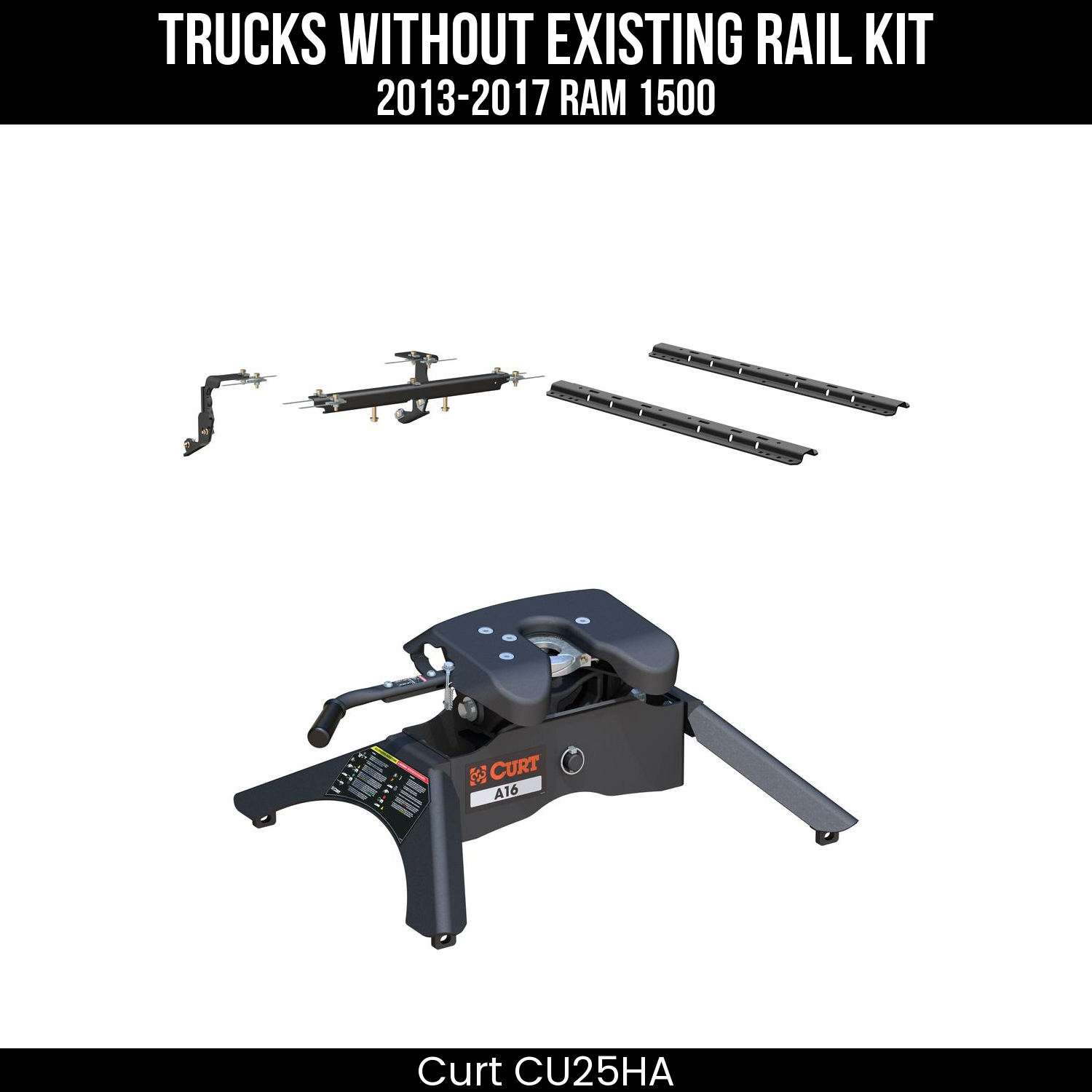 Custom 5th Wheel Brackets,Universal 5th Wheel Base Rails,A16 5th Wheel Hitch Head,Replacement 5th Wheel Legs
