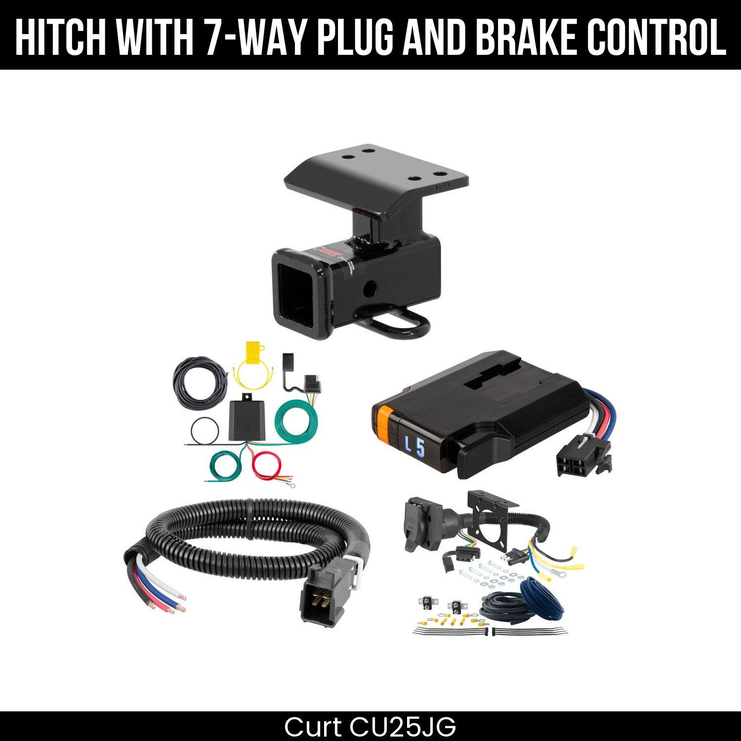Trailer Hitch , 7-Way , Discovery Next Brake Control