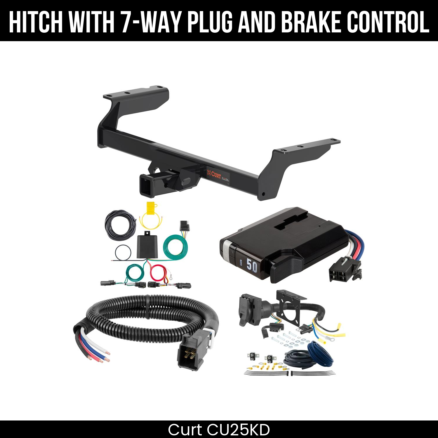 Trailer Hitch , 7-Way , TriFlex NEXT Brake Control