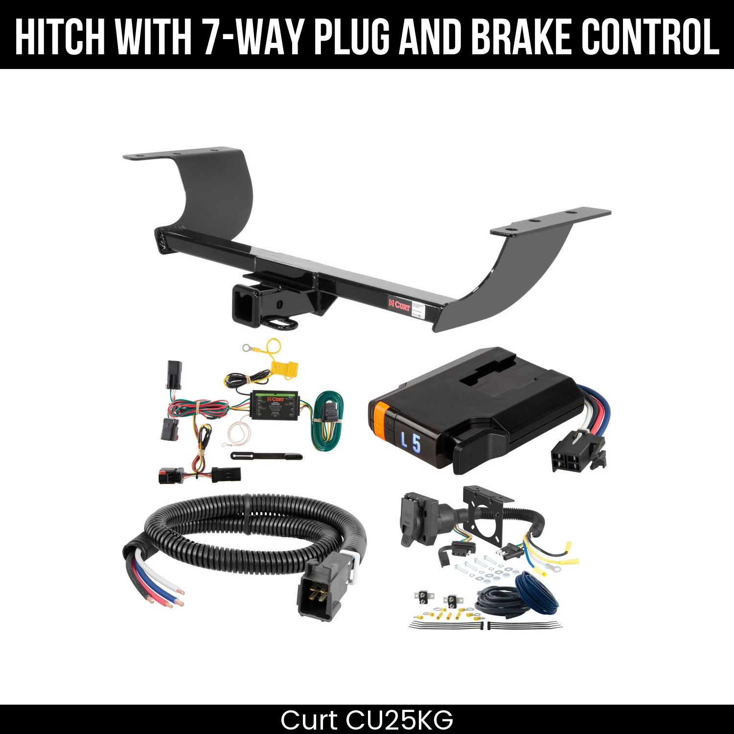 Trailer Hitch , 7-Way , Discovery Next Brake Control