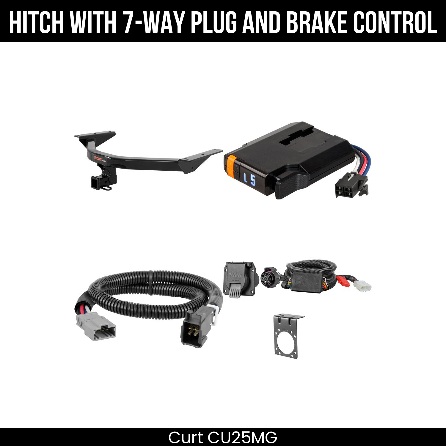 Trailer Hitch , 7-Way , Discovery Next Brake Control