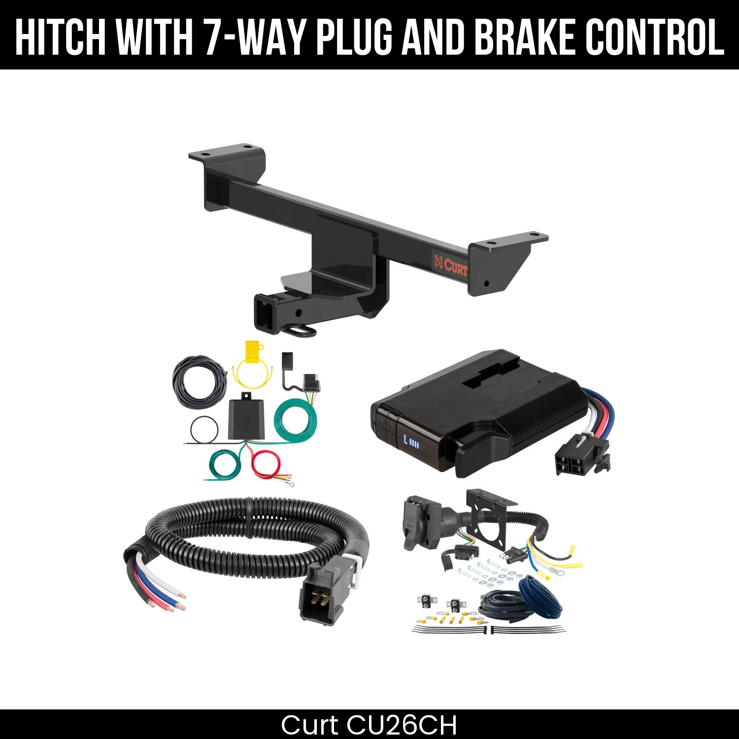 Trailer Hitch , 7-Way , Venturer Brake Control