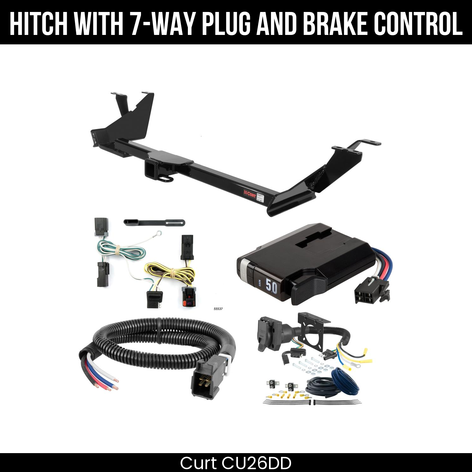 Trailer Hitch , 7-Way , TriFlex NEXT Brake Control