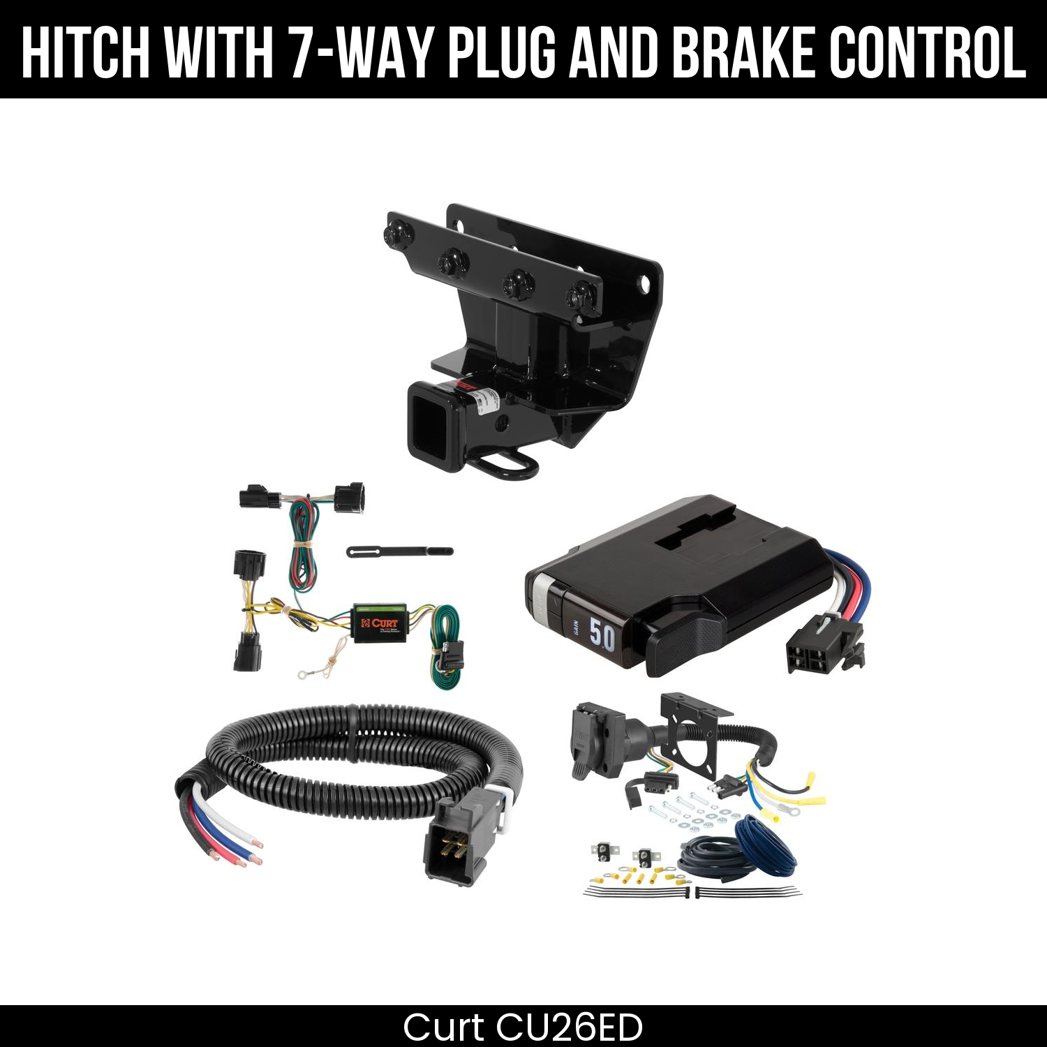Trailer Hitch , 7-Way , TriFlex NEXT Brake Control