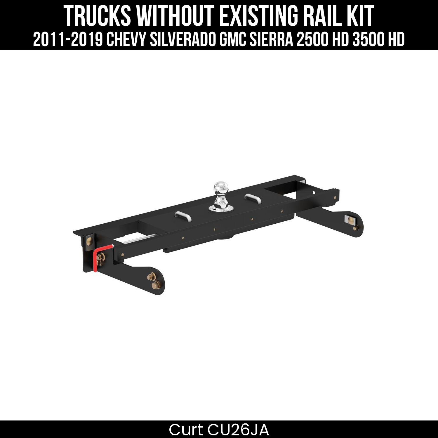 Double Lock EZr Gooseneck Hitch,Double Lock EZr Gooseneck Install Brackets