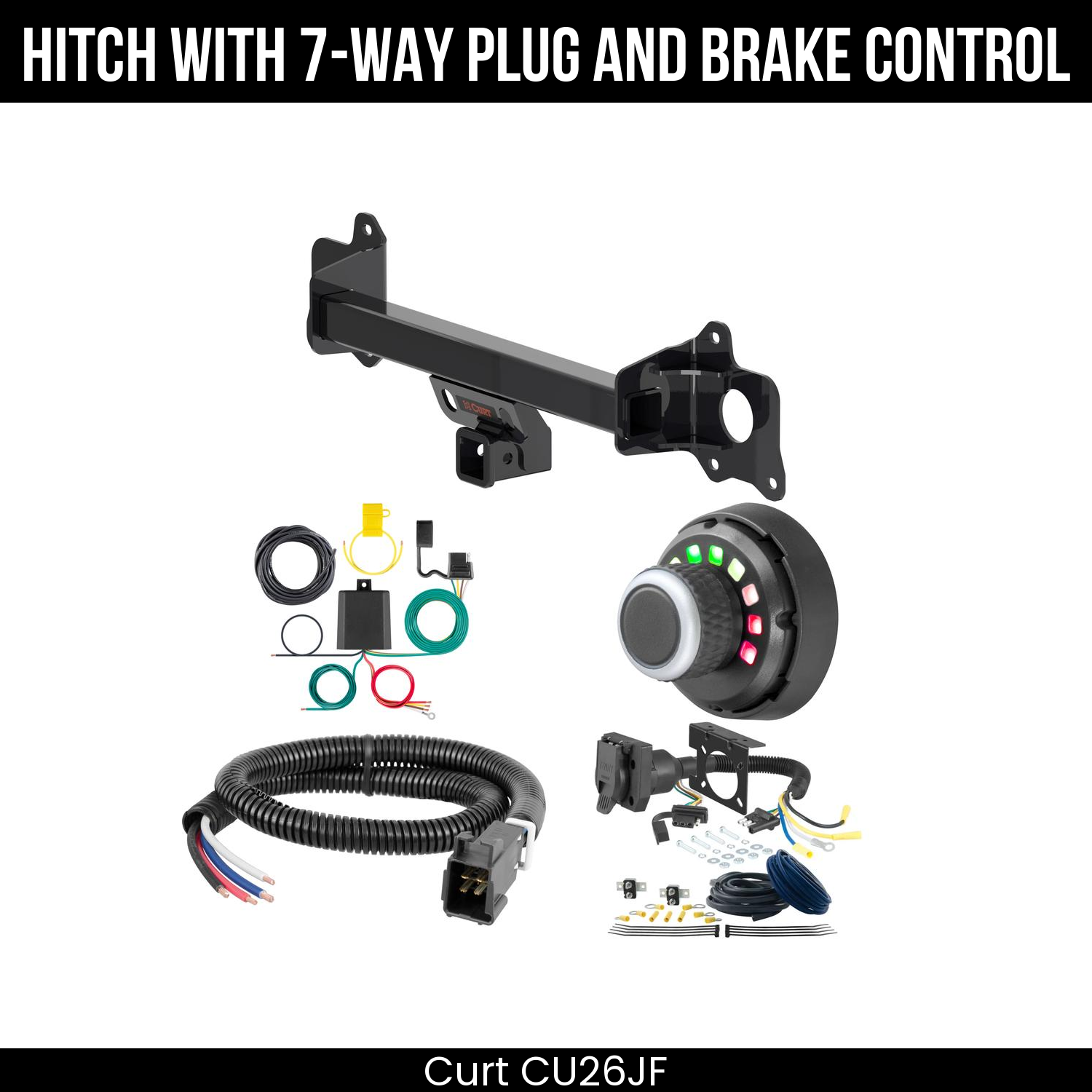 Trailer Hitch , 7-Way , Spectrum Brake Control