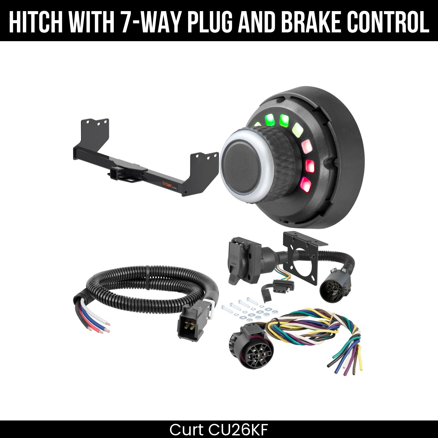 Trailer Hitch , 7-Way , Spectrum Brake Control