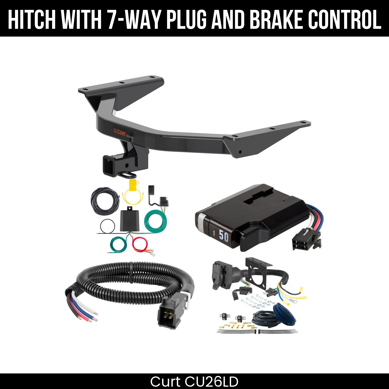 Trailer Hitch , 7-Way , TriFlex NEXT Brake Control