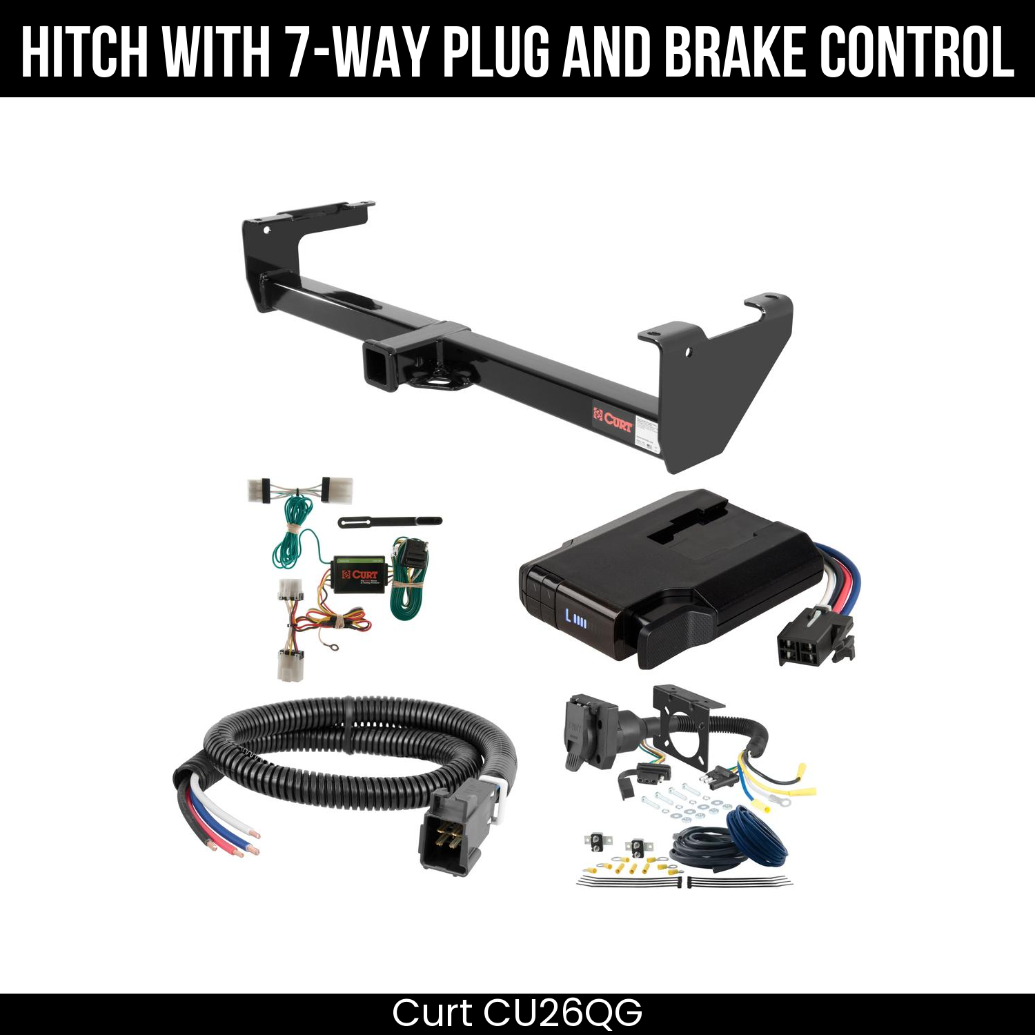 Trailer Hitch , 7-Way , Venturer Brake Control