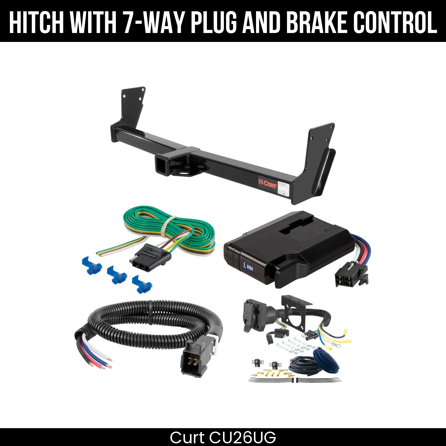 Trailer Hitch , 7-Way , Venturer Brake Control