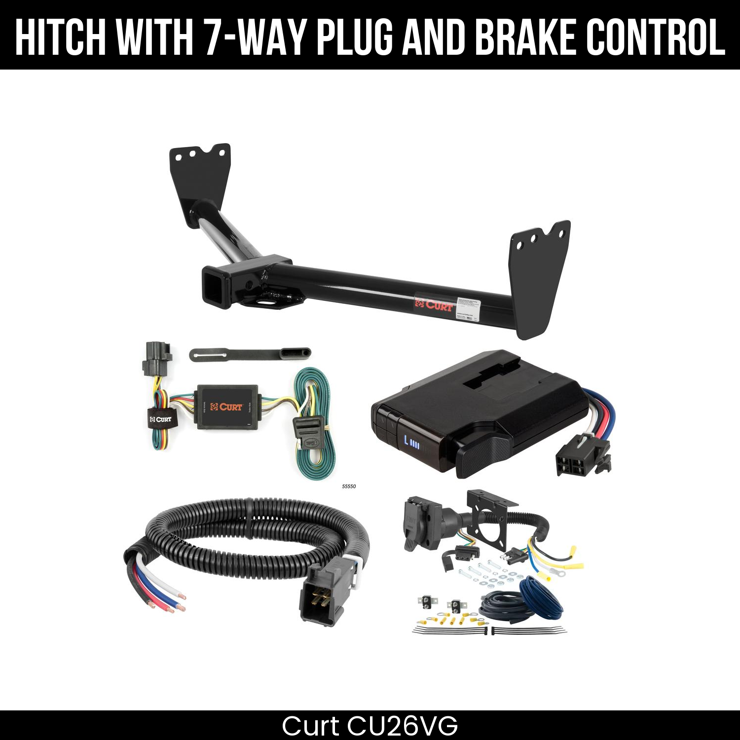 Trailer Hitch , 7-Way , Venturer Brake Control