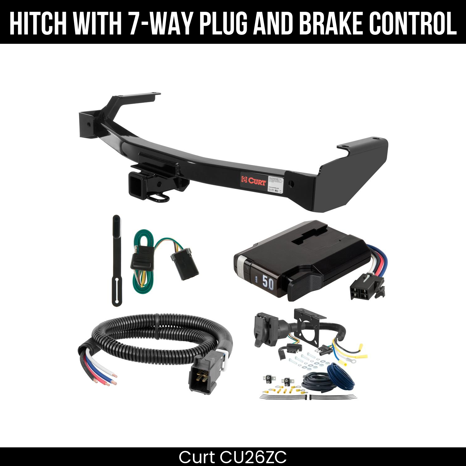 Trailer Hitch , 7-Way , TriFlex NEXT Brake Control