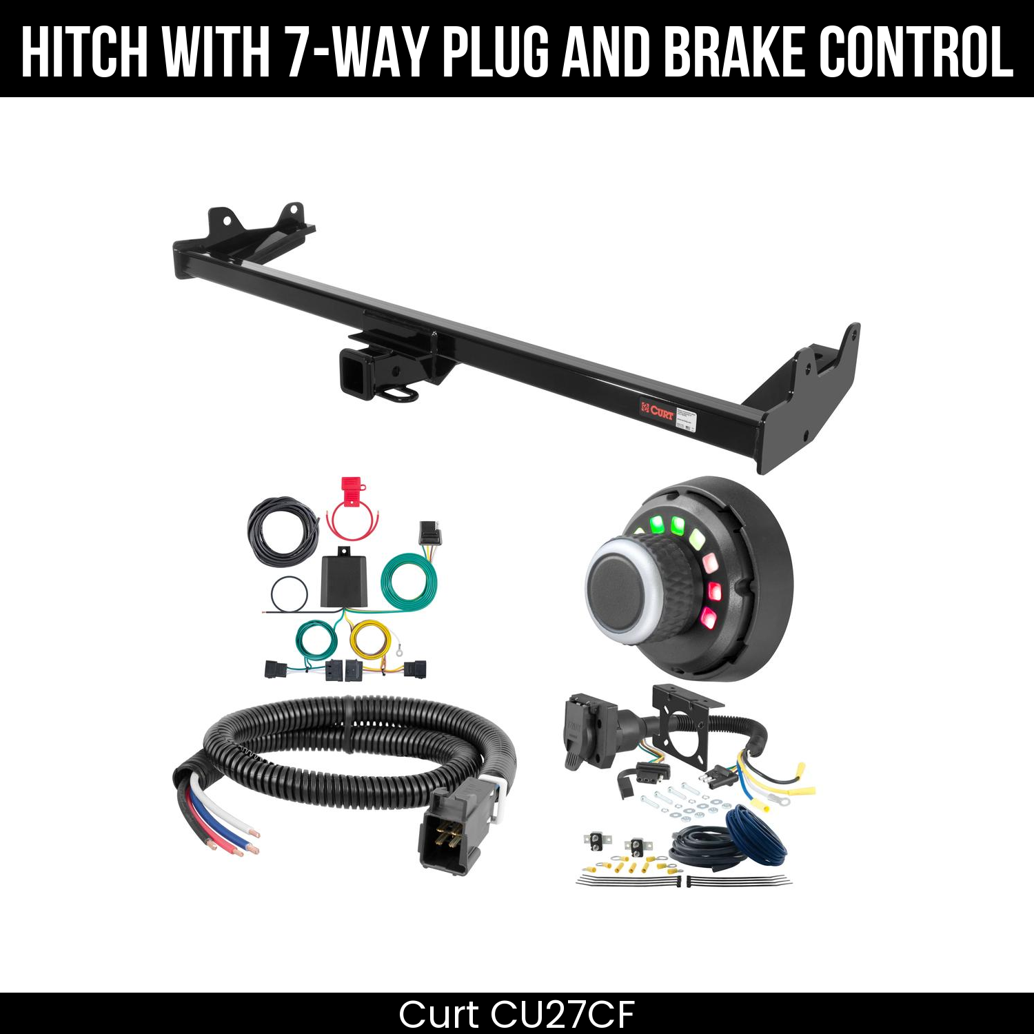 Trailer Hitch , 7-Way , Spectrum Brake Control