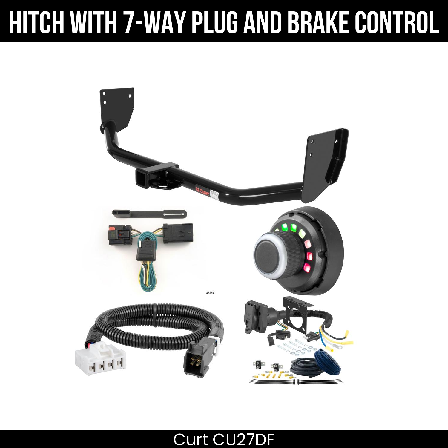 Trailer Hitch , 7-Way , Spectrum Brake Control