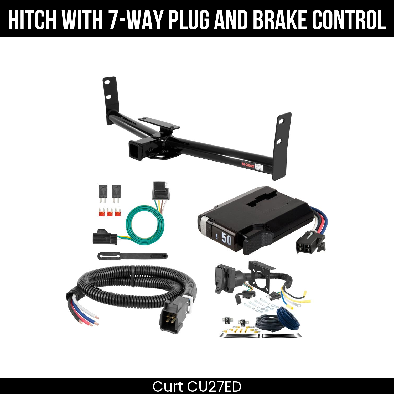 Trailer Hitch , 7-Way , TriFlex NEXT Brake Control