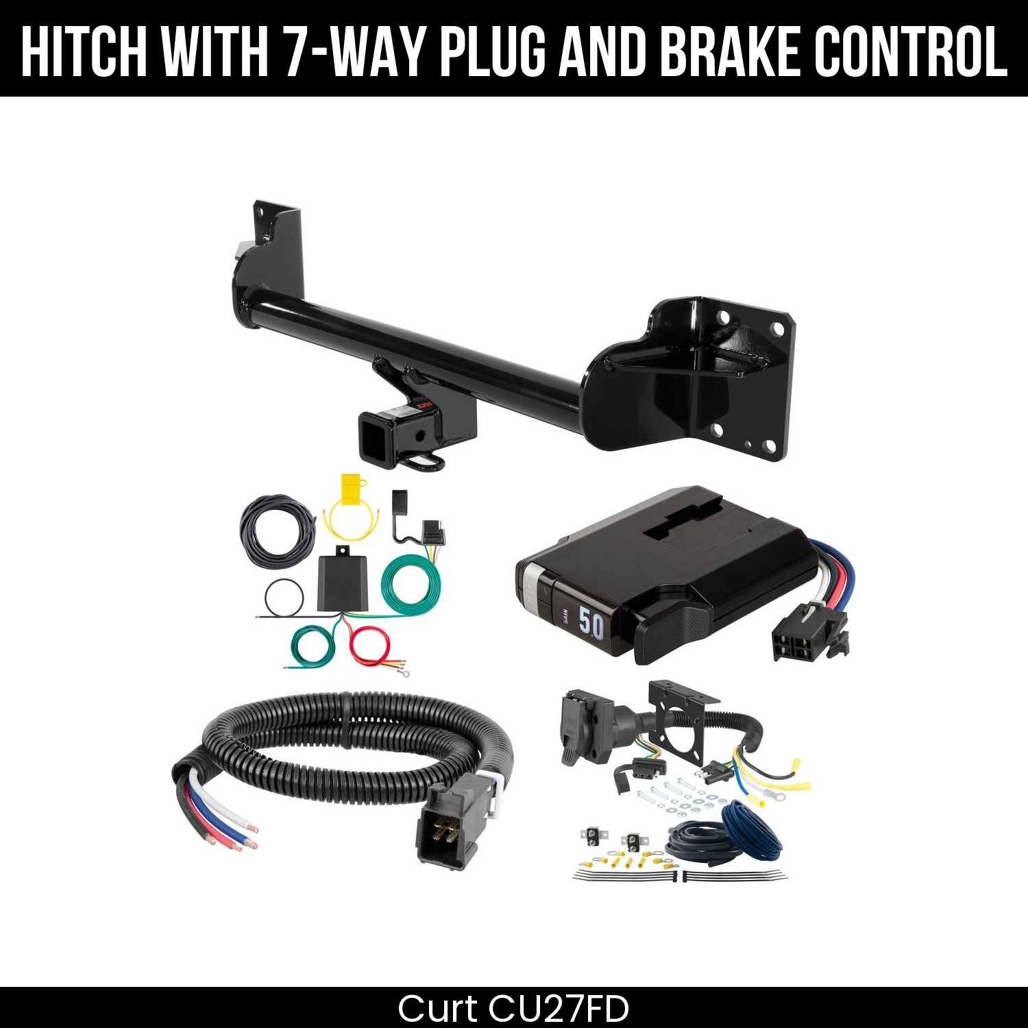 Trailer Hitch , 7-Way , TriFlex NEXT Brake Control
